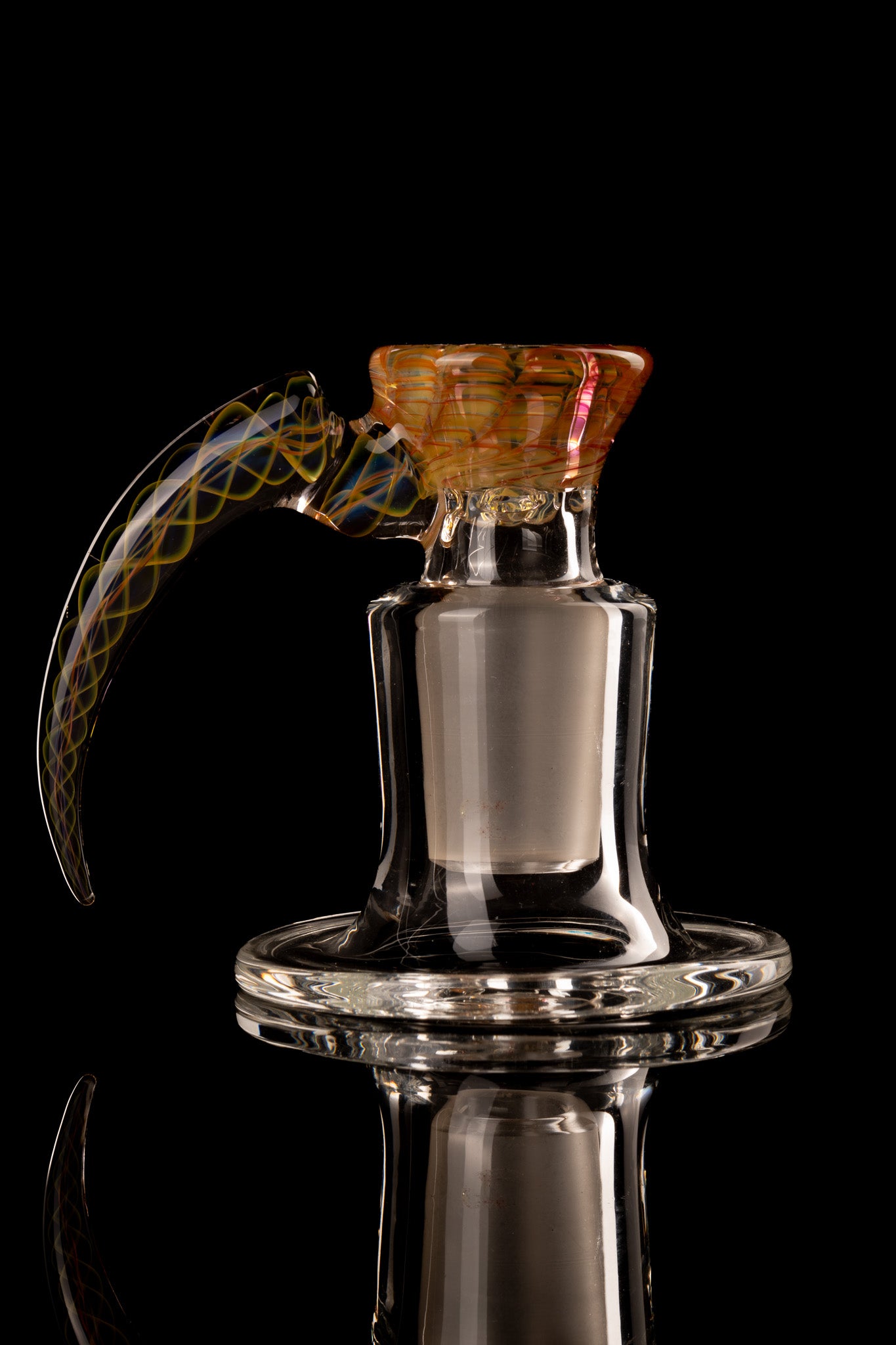 Jesse Who - 18mm 5 Hole Fumed Horn Slide - 3