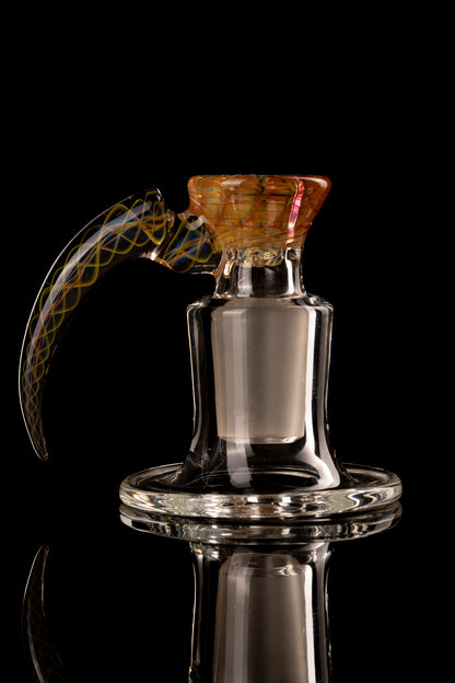 Jesse Who - 18mm 5 Hole Fumed Horn Slide - 3