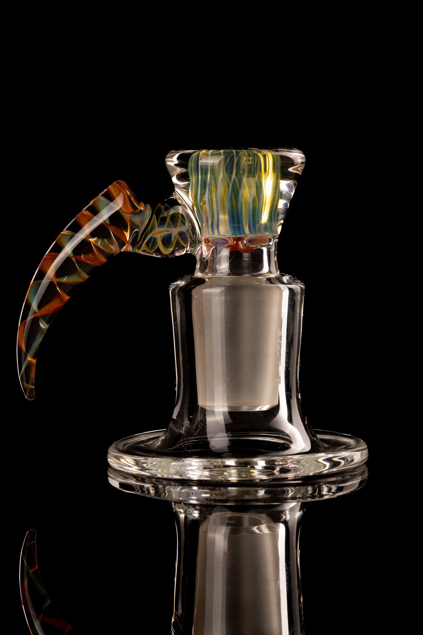 Jesse Who - 18mm 5 Hole Fumed Horn Slide - 5