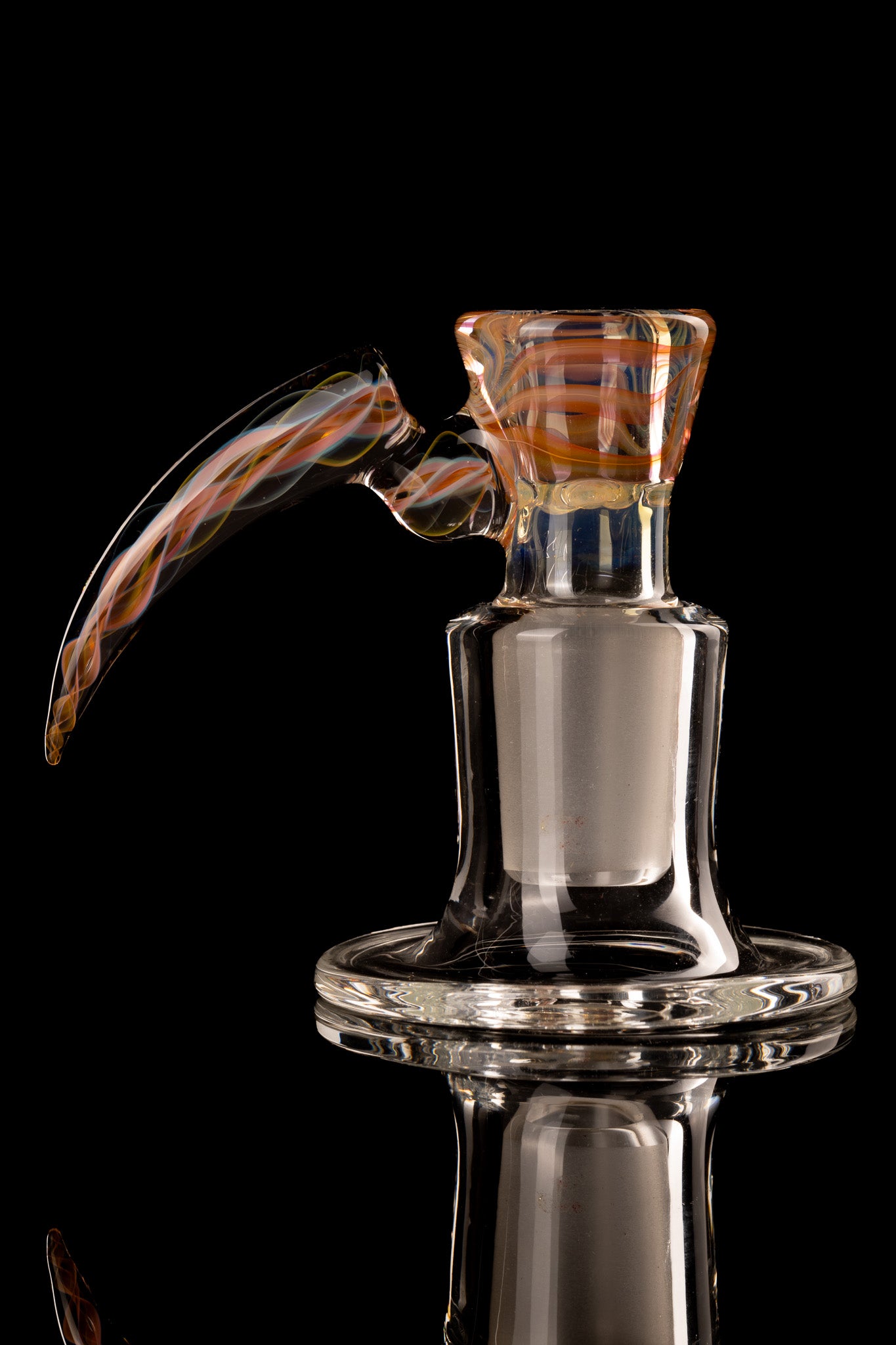 Jesse Who - 18mm 5 Hole Fumed Horn Slide - 7