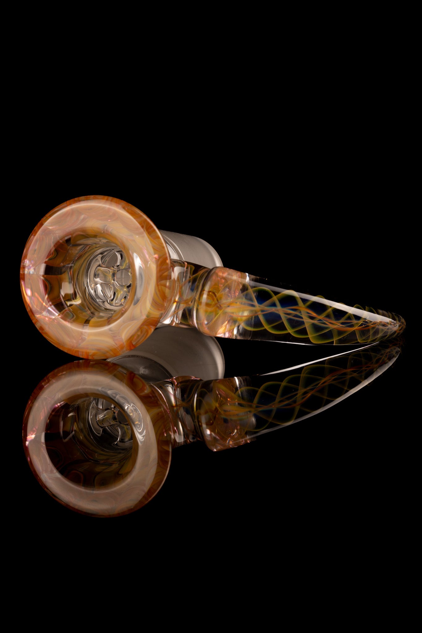 Jesse Who - 18mm 5 Hole Fumed Horn Slide - 3