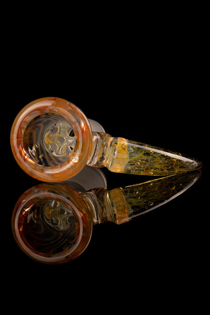 Jesse Who - 18mm 5 Hole Fumed Horn Slide - 4