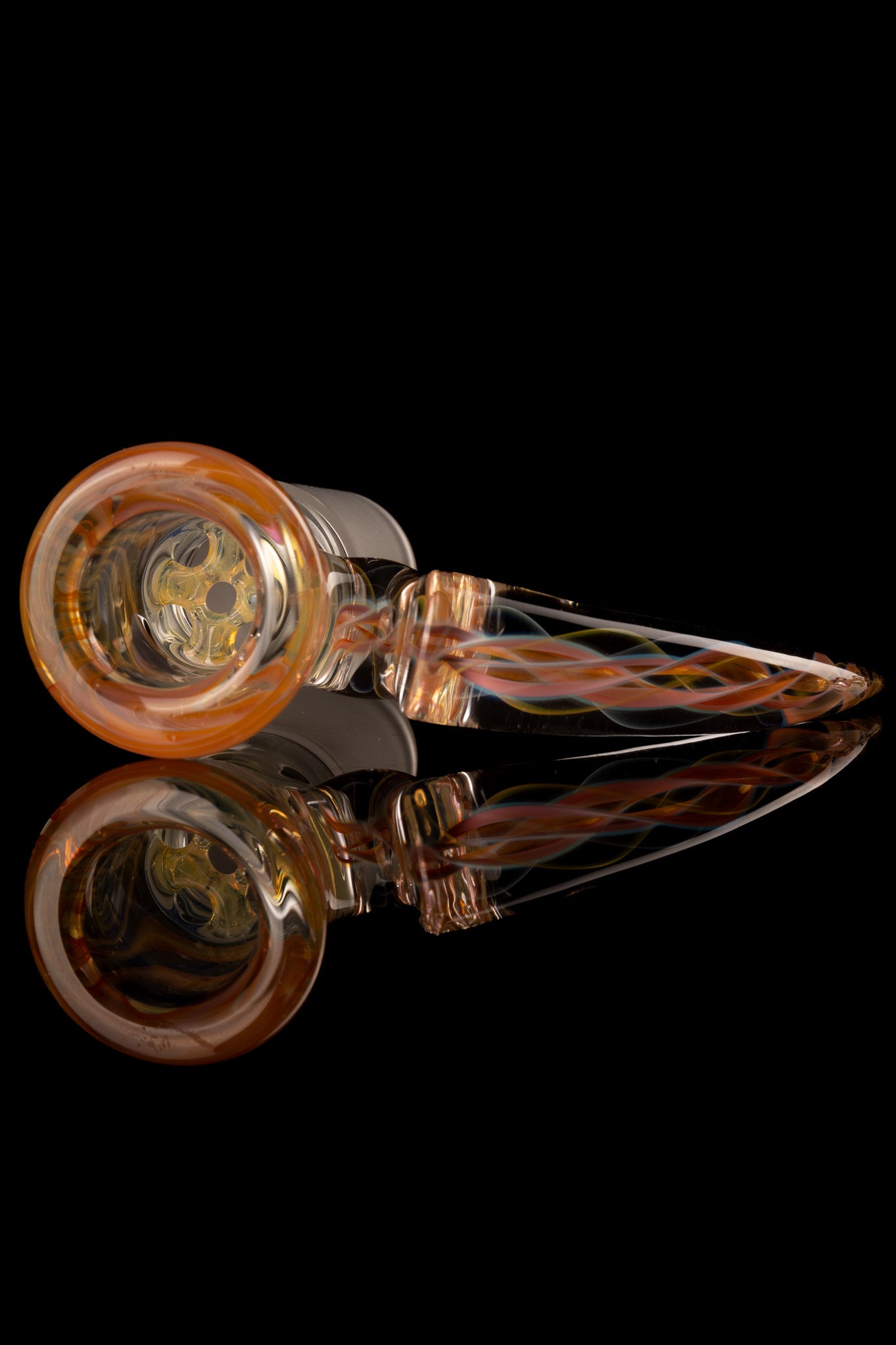 Jesse Who - 18mm 5 Hole Fumed Horn Slide - 7