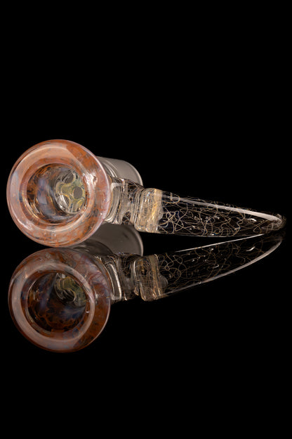 Jesse Who - 18mm 5 Hole Fumed Horn Slide - 8