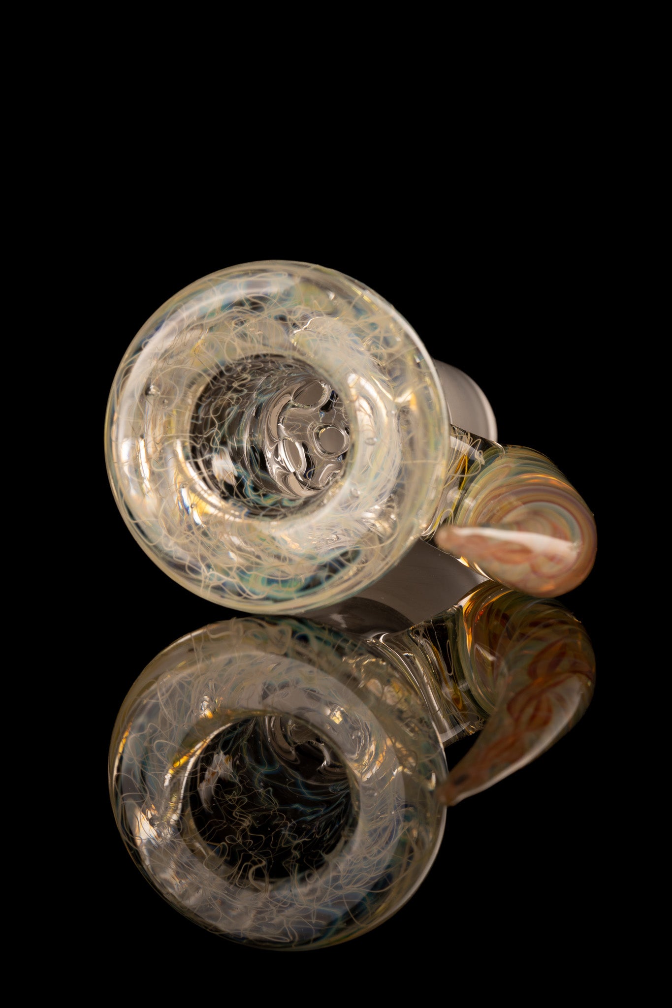 Jesse Who - 18mm 5 Hole Fumed Horn Slide - 14