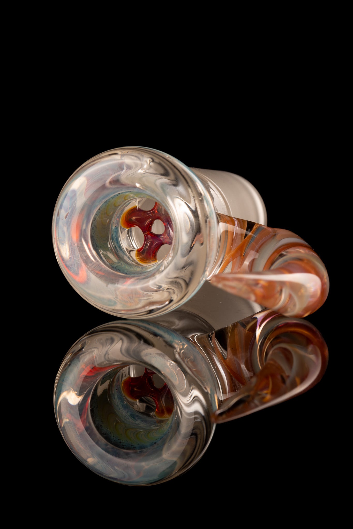 Jesse Who - 18mm 5 Hole Fumed Horn Slide - 17