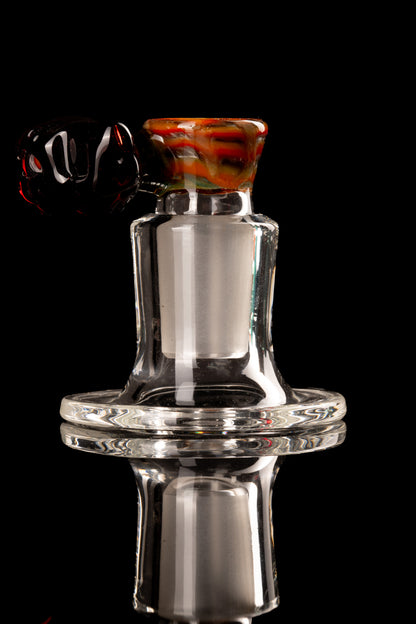 Amorphous Symphony x Welch Glass - 18mm 4 Hole Dino Head Slide