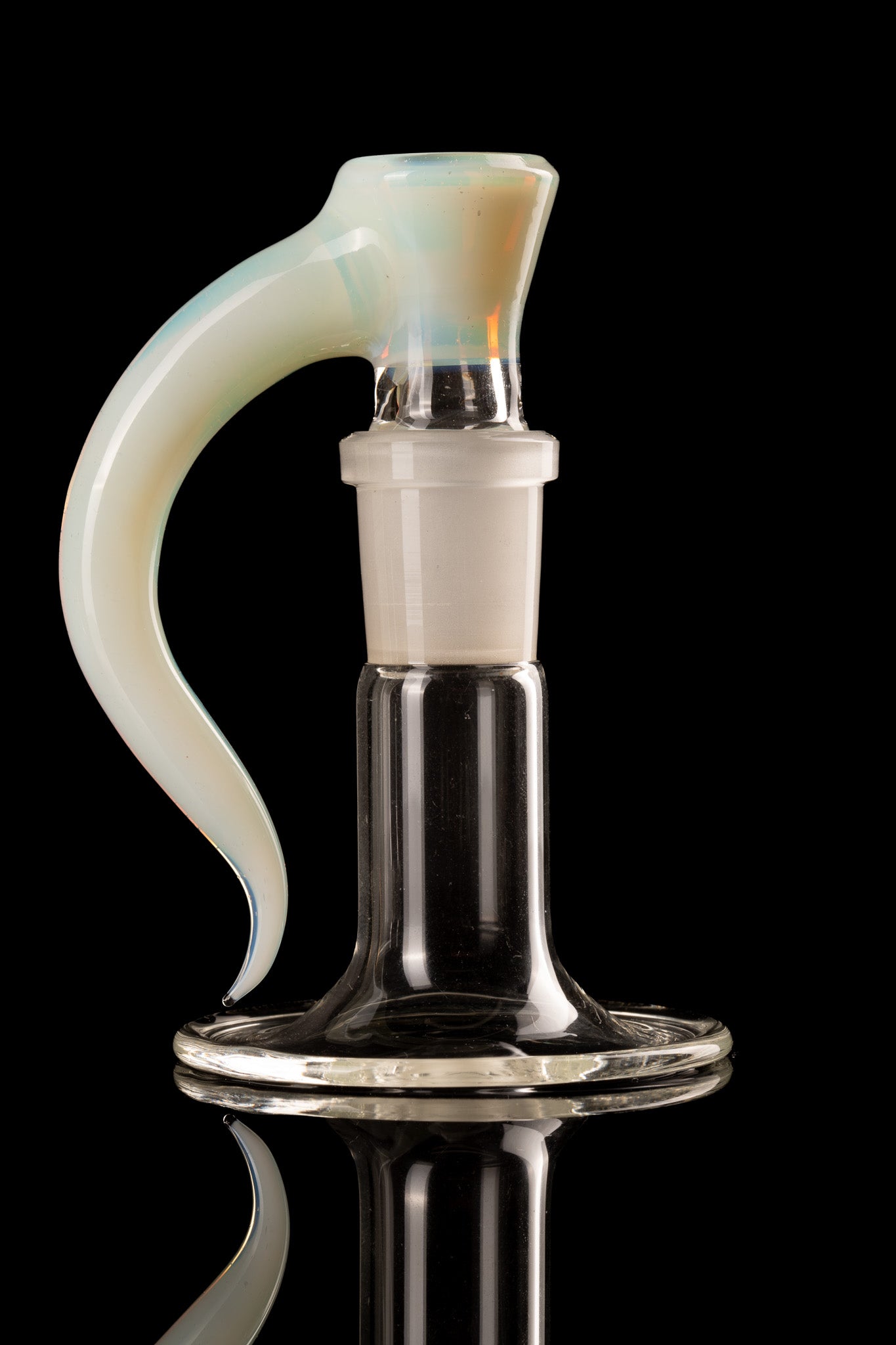 Asu Glass - 18mm 3 Hole Horn Slide - 7