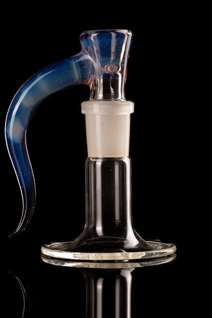 Asu Glass - 18mm 3 Hole Horn Slide - 8