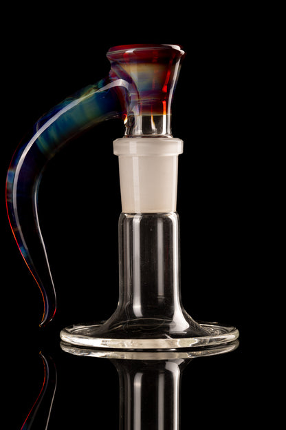 Asu Glass - 18mm 3 Hole Horn Slide - 13