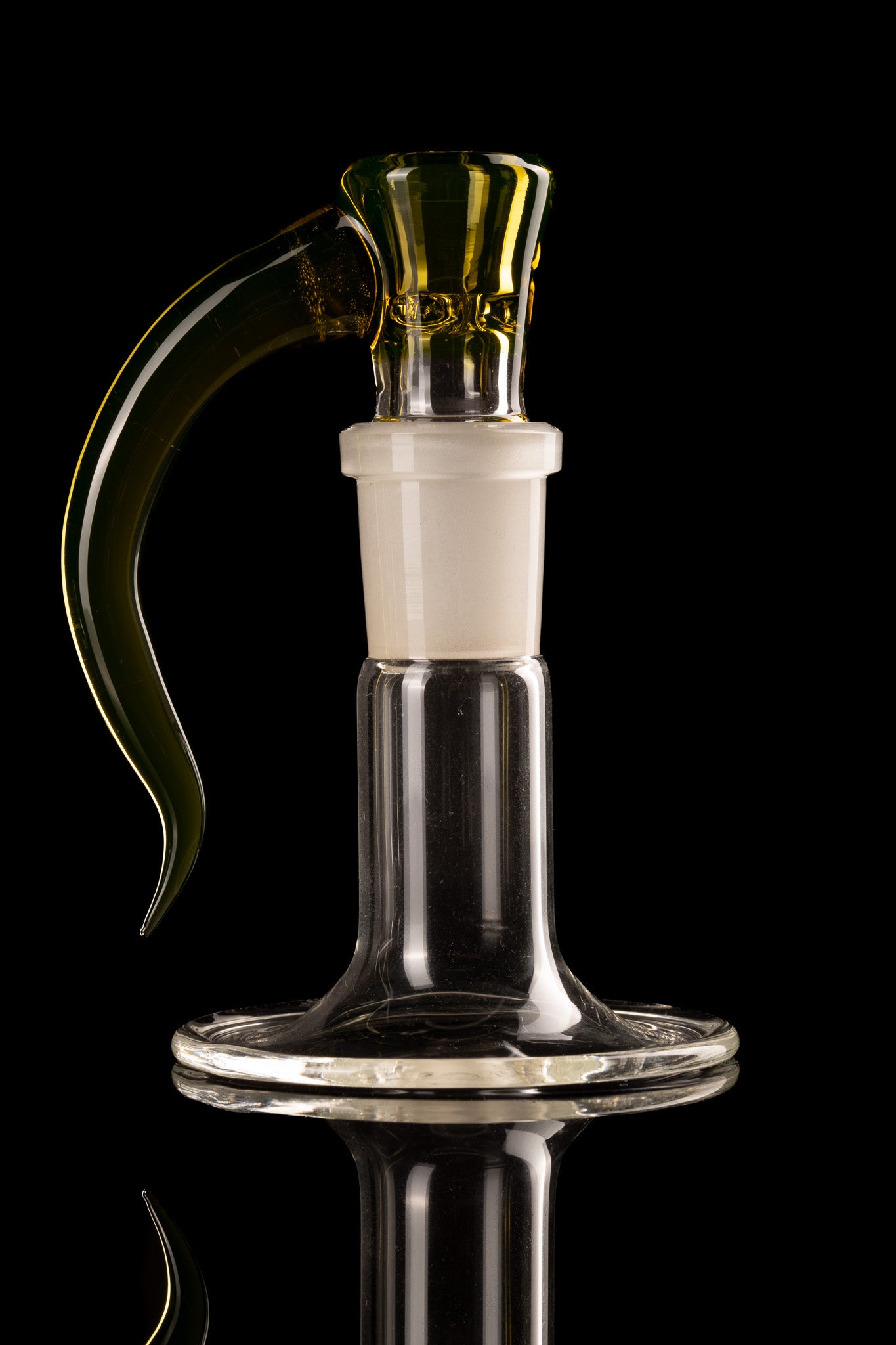 Asu Glass - 18mm 3 Hole Horn Slide - 15