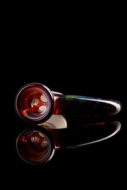 Asu Glass - 18mm 3 Hole Horn Slide - 13