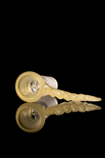 Asu Glass - 18mm 3 Hole Leaf Handle Slide