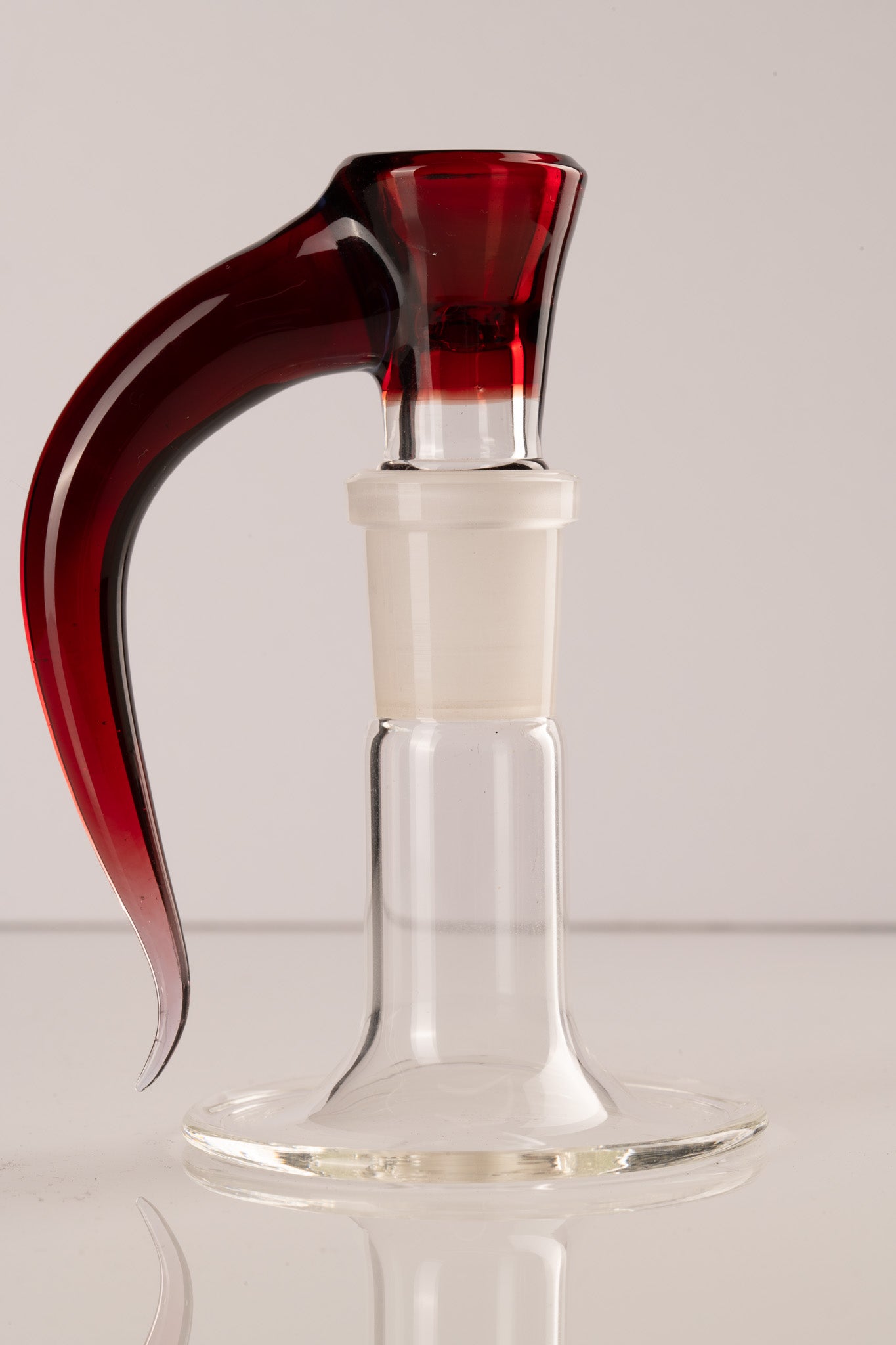 Asu Glass - 18mm 3 Hole Horn Slide - 17