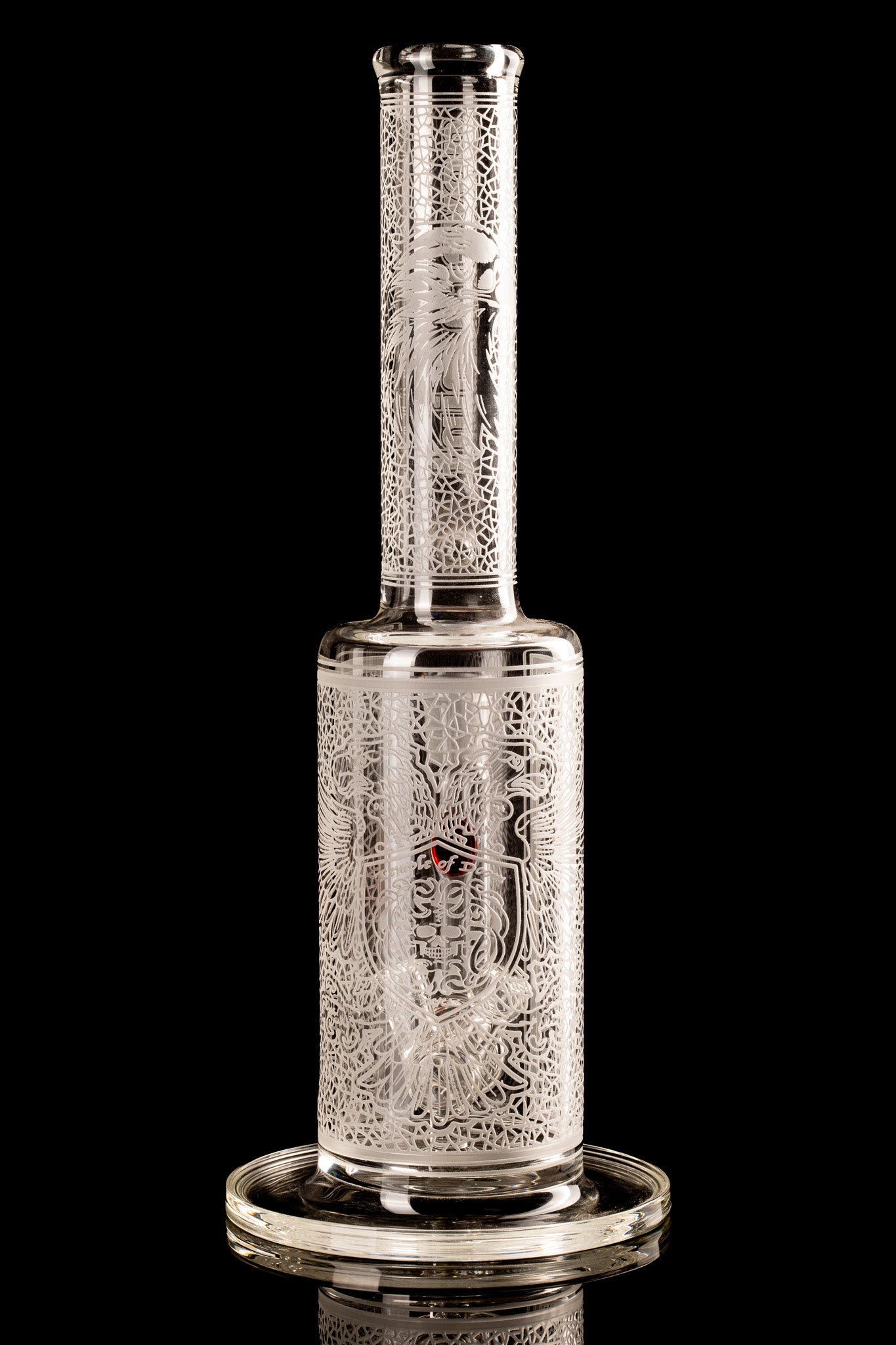 Governmint Glass - V Twin 18mm Bong W/ Dwreck Full Blast