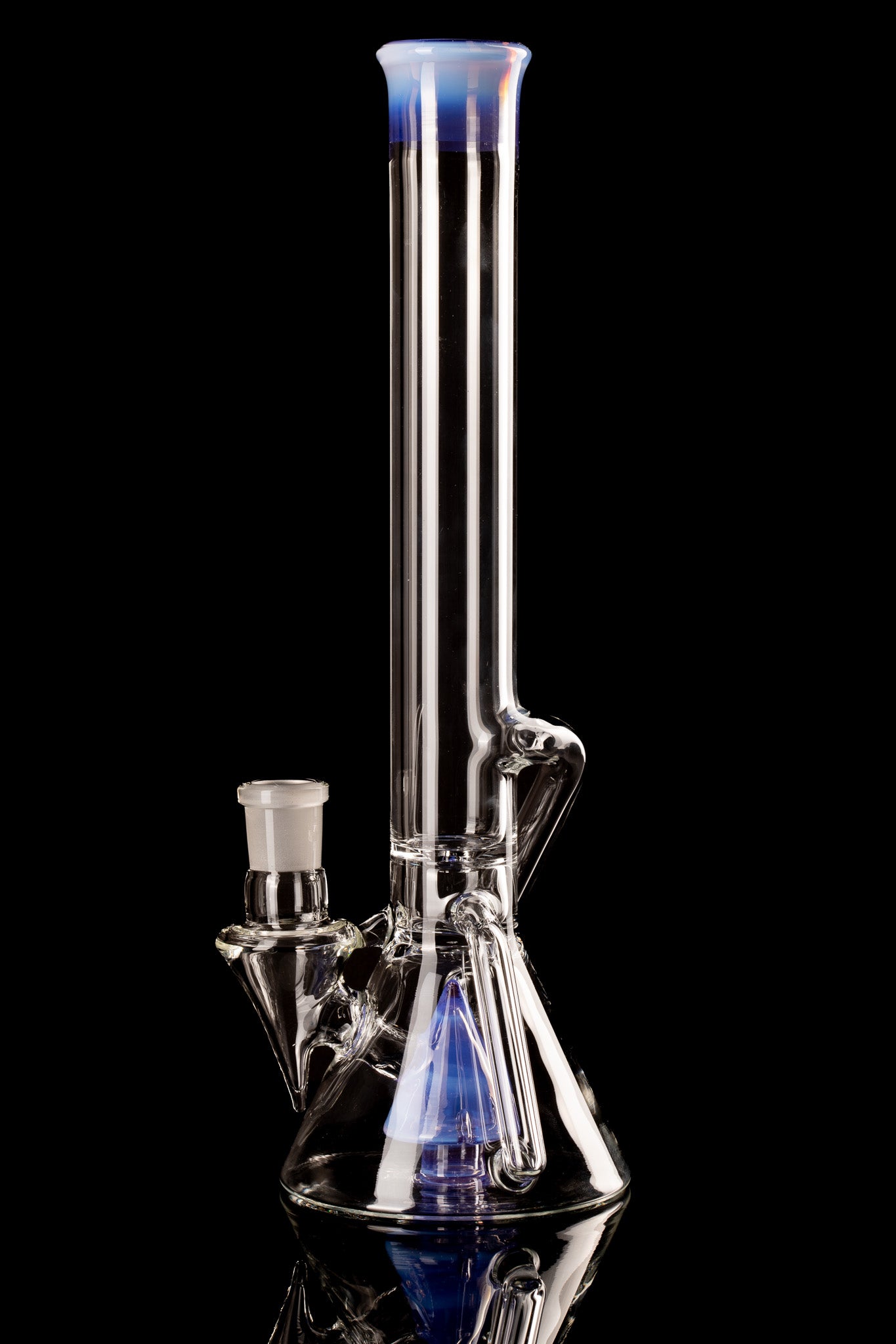 Discobox Glass - 18mm 38mm Fixed Single Recyling Beaker - 1