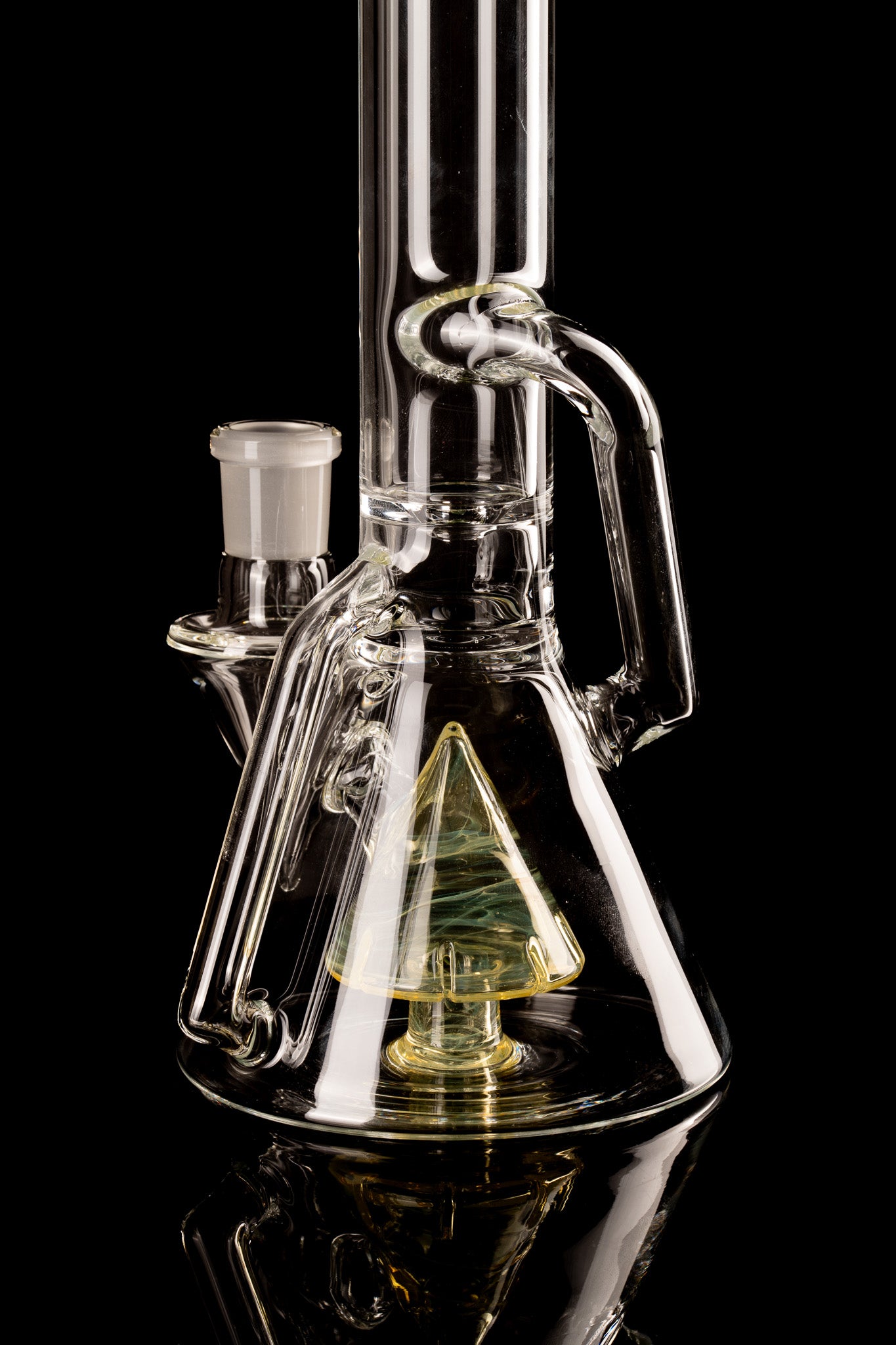 Discobox Glass - 18mm 38mm Fixed Single Recyling Beaker - 2