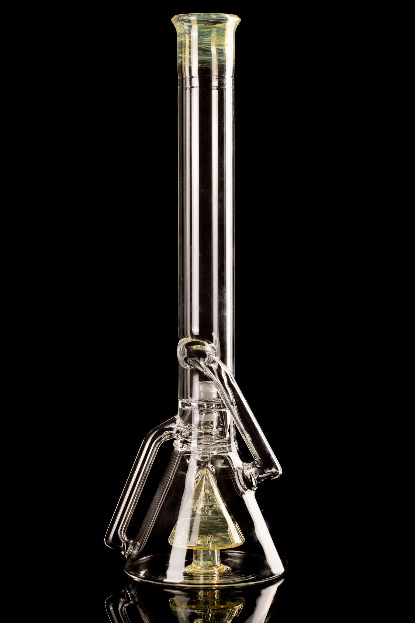 Discobox Glass - 18mm 38mm Fixed Single Recyling Beaker - 2