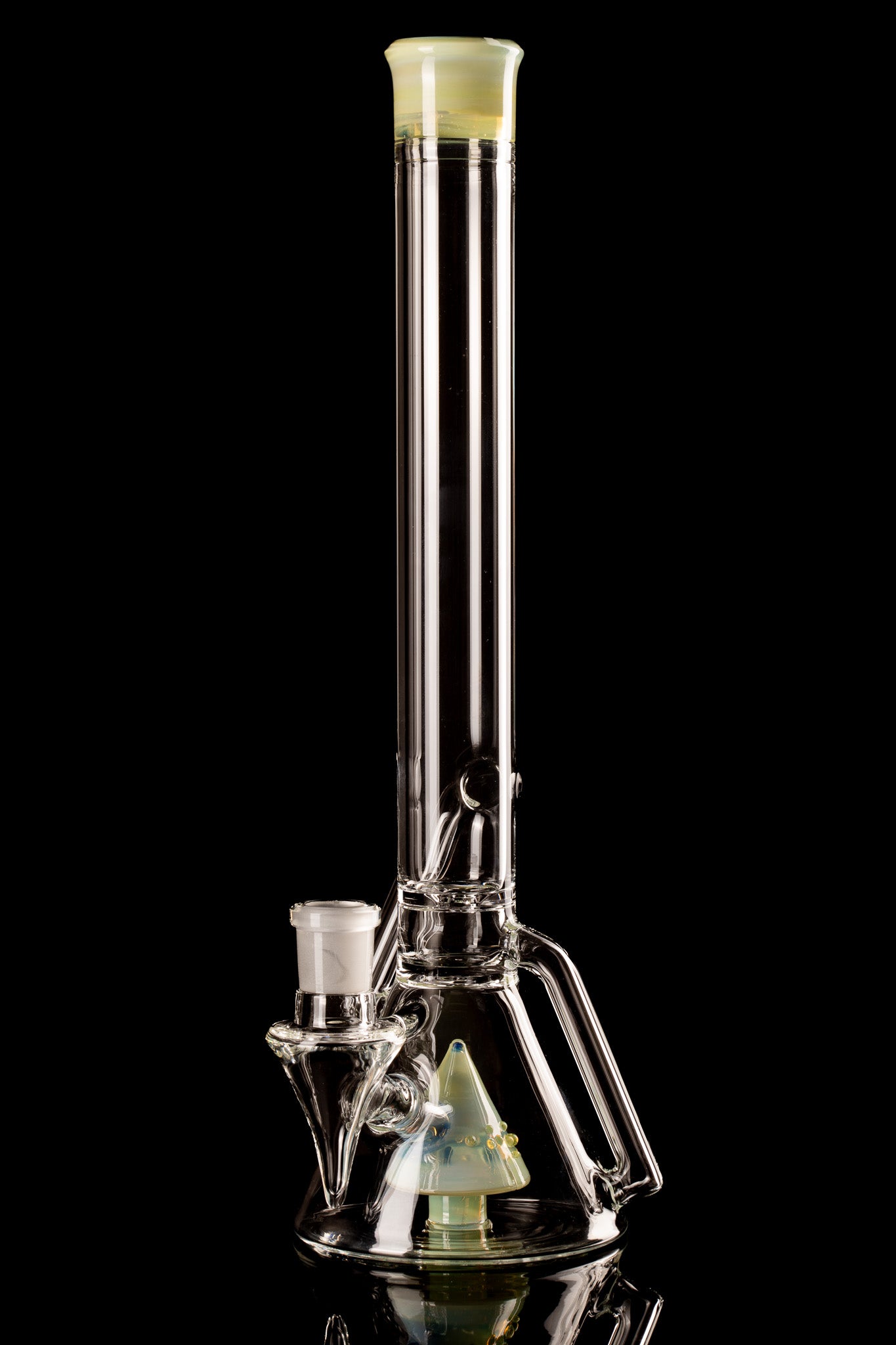 Discobox Glass - 18mm 38mm Fixed Single Recyling Beaker - 3