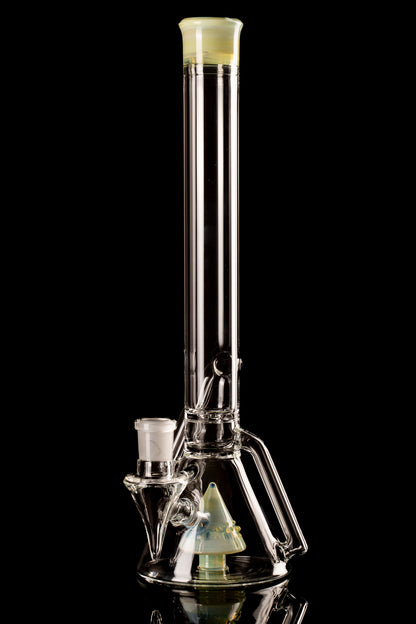 Discobox Glass - 18mm 38mm Fixed Single Recyling Beaker - 3