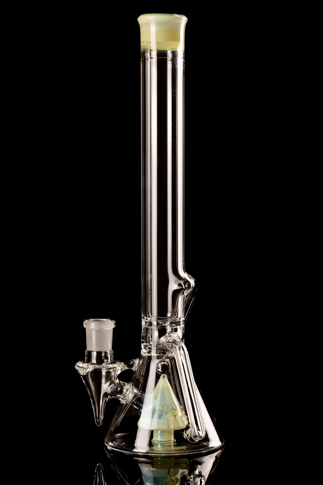 Discobox Glass - 18mm 38mm Fixed Single Recyling Beaker - 3