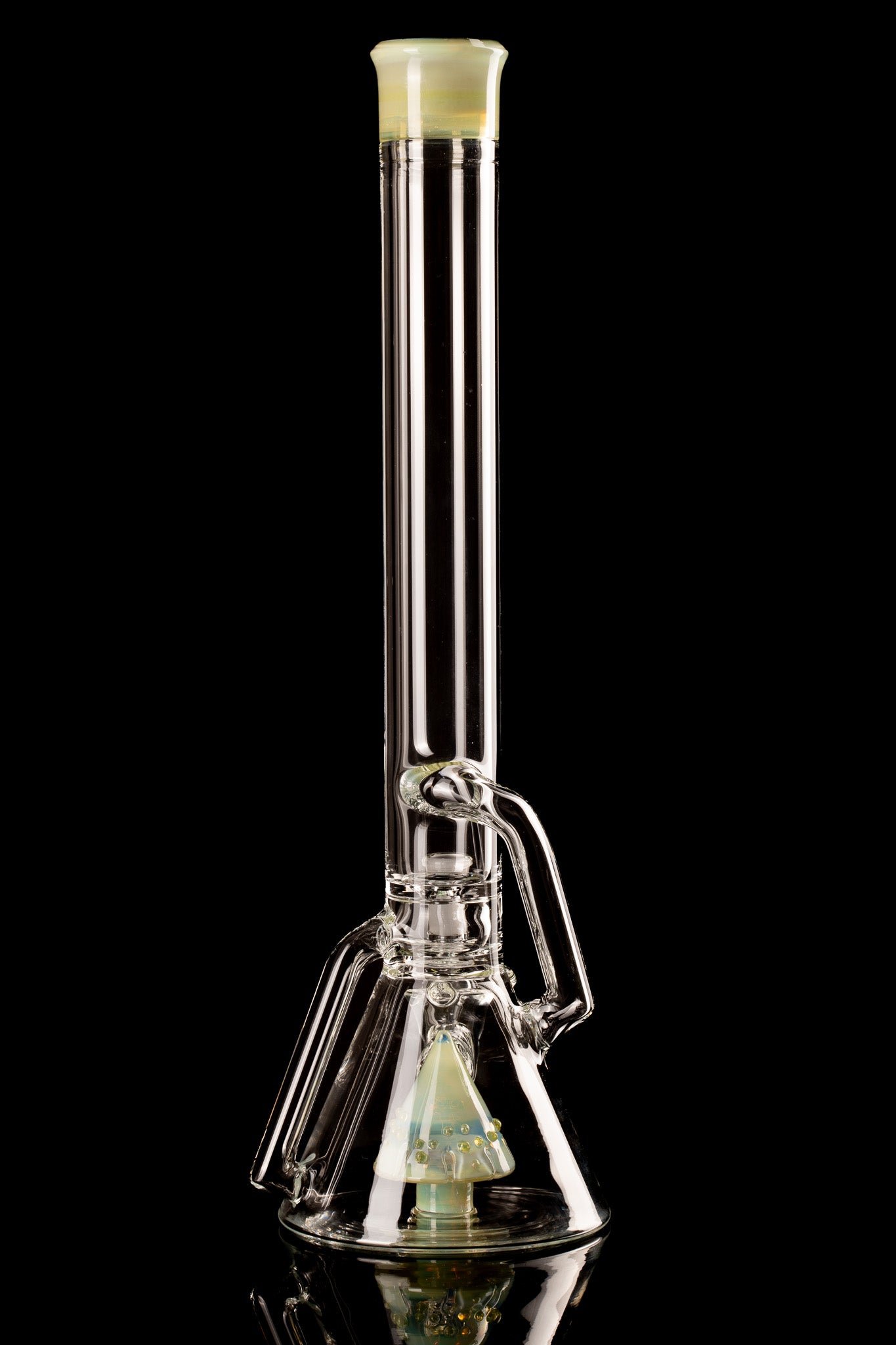 Discobox Glass - 18mm 38mm Fixed Single Recyling Beaker - 3