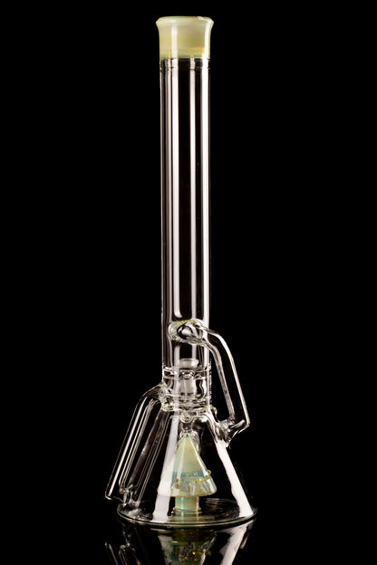 Discobox Glass - 18mm 38mm Fixed Single Recyling Beaker - 3