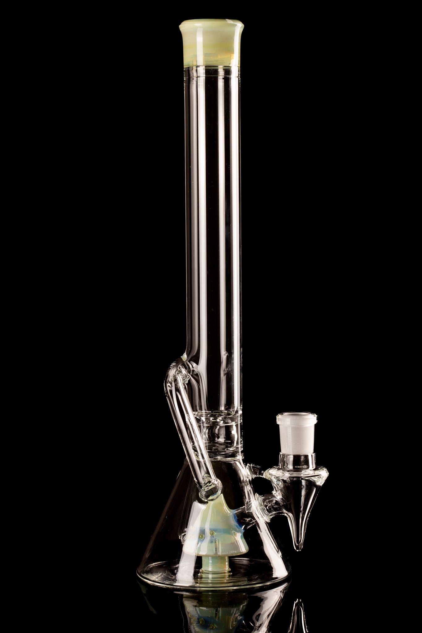 Discobox Glass - 18mm 38mm Fixed Single Recyling Beaker - 3