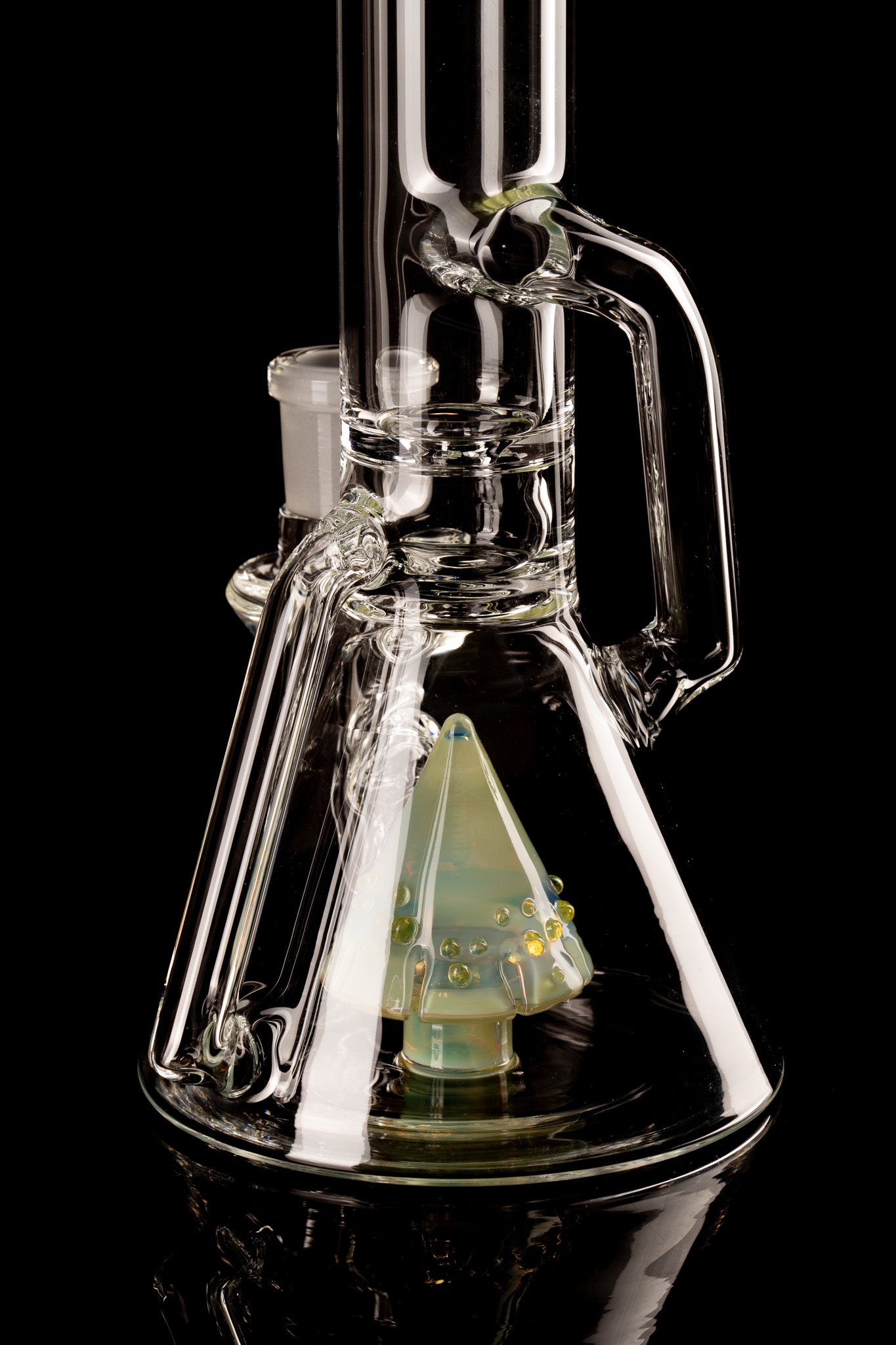 Discobox Glass - 18mm 38mm Fixed Single Recyling Beaker - 3