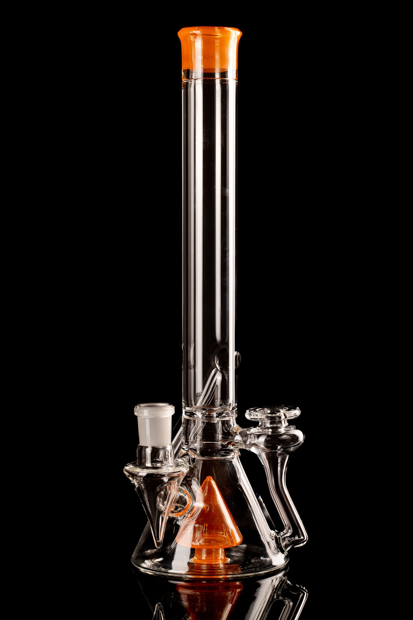 Discobox Glass - 18mm 38mm Fixed Double Recyling Beaker - 1