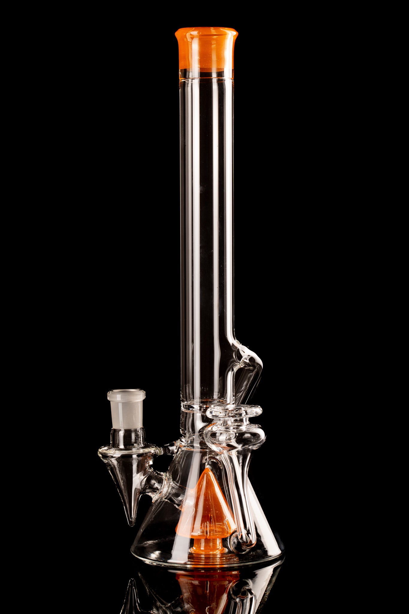 Discobox Glass - 18mm 38mm Fixed Double Recyling Beaker - 1