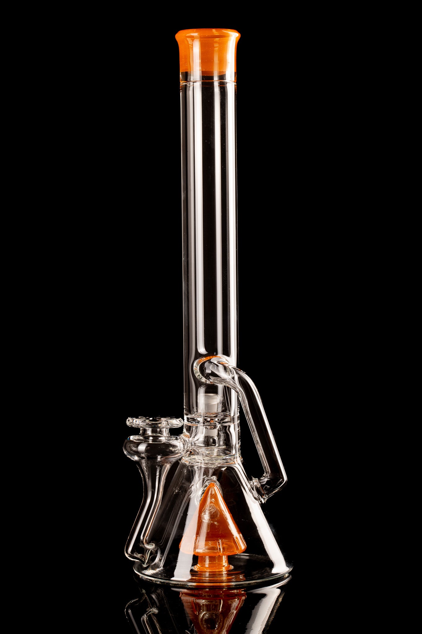 Discobox Glass - 18mm 38mm Fixed Double Recyling Beaker - 1