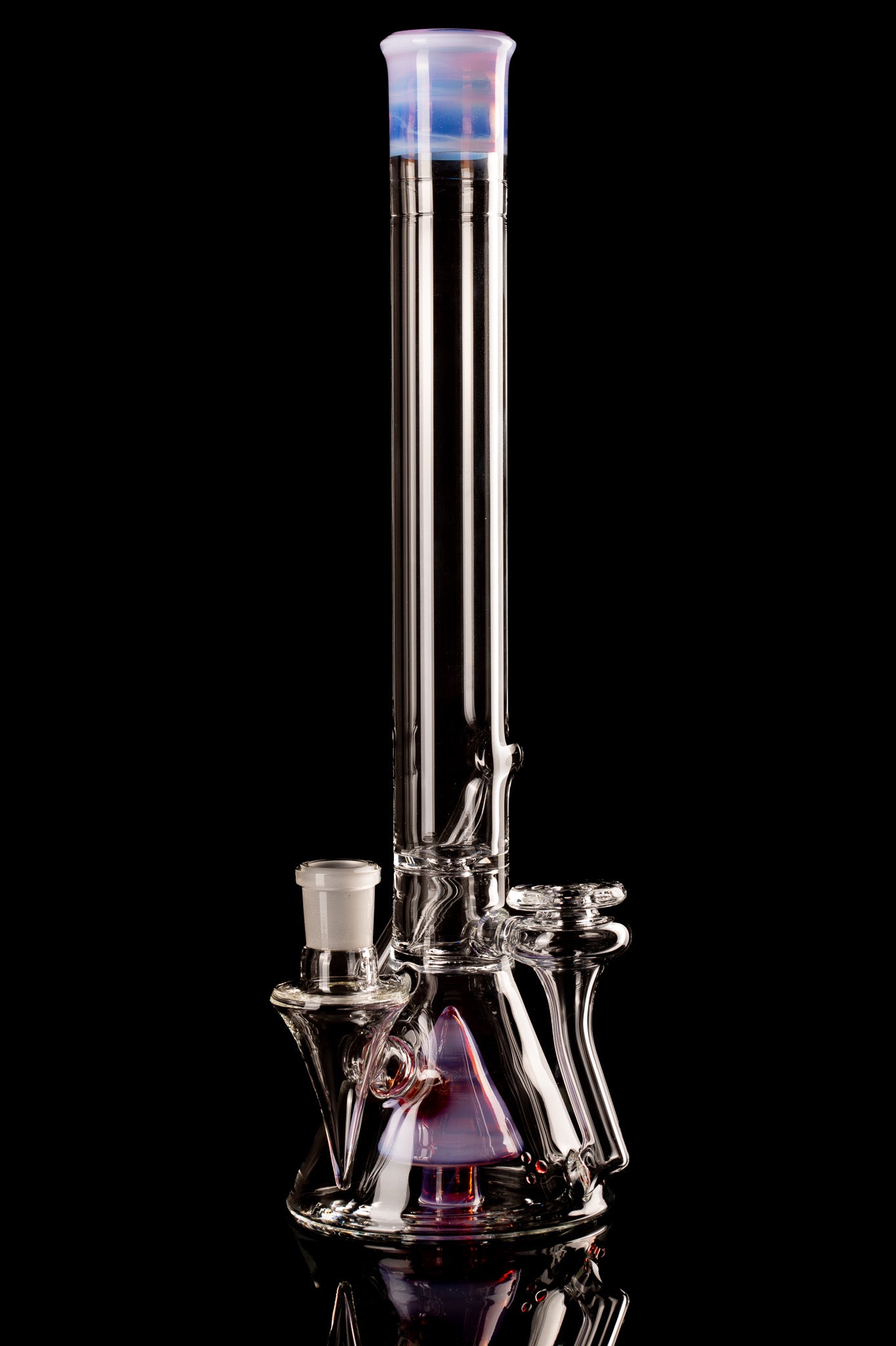 Discobox Glass - 18mm 38mm Fixed Double Recyling Beaker - 2