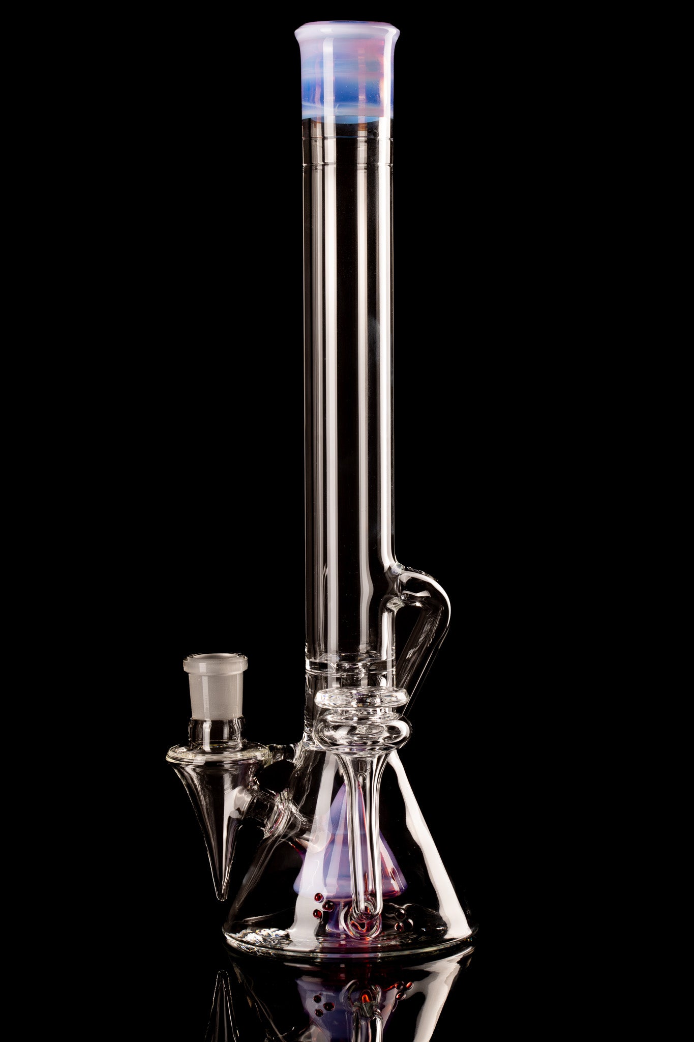 Discobox Glass - 18mm 38mm Fixed Double Recyling Beaker - 2