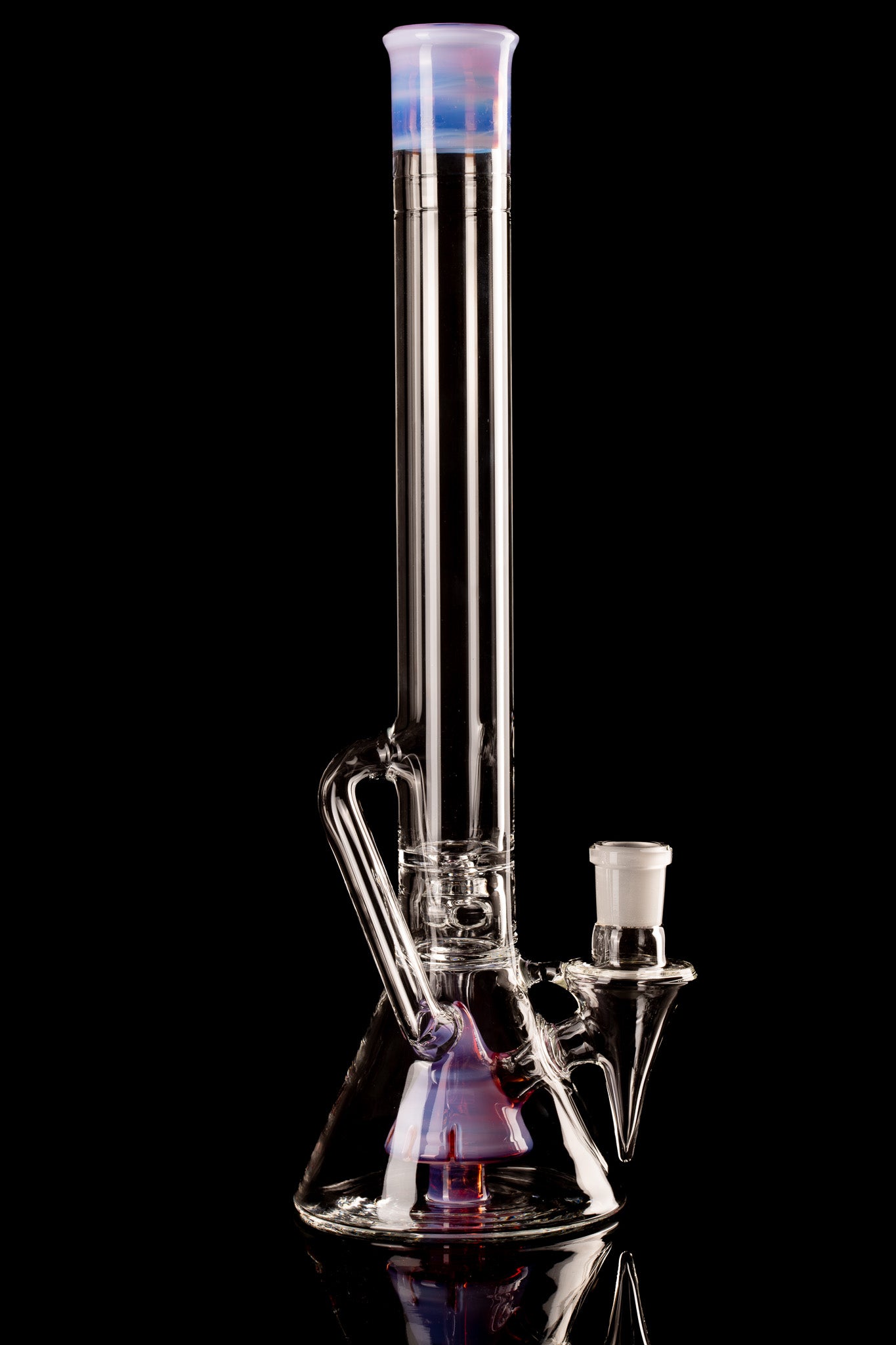 Discobox Glass - 18mm 38mm Fixed Double Recyling Beaker - 2