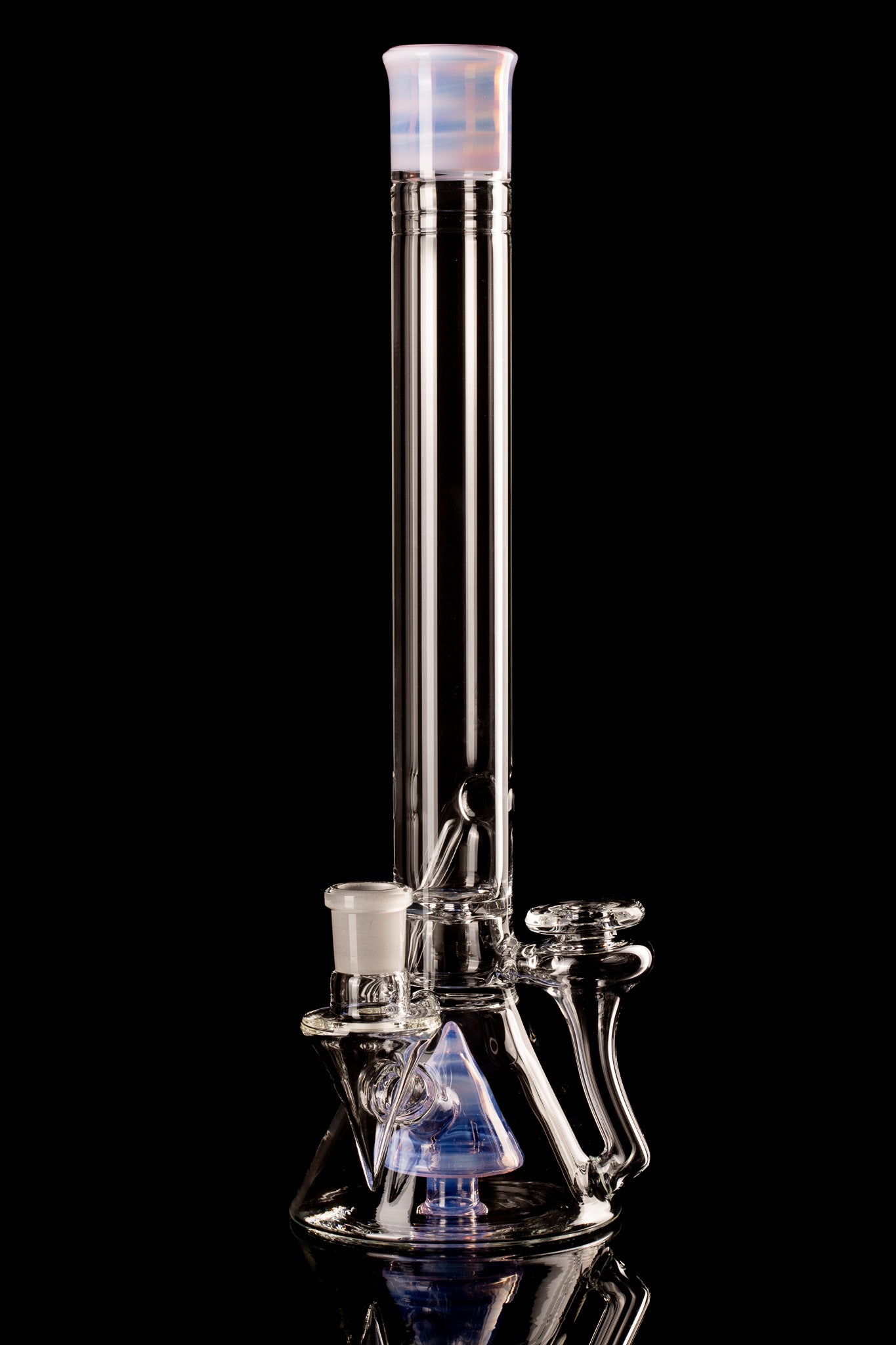 Discobox Glass - 18mm 38mm Fixed Double Recyling Beaker - 3