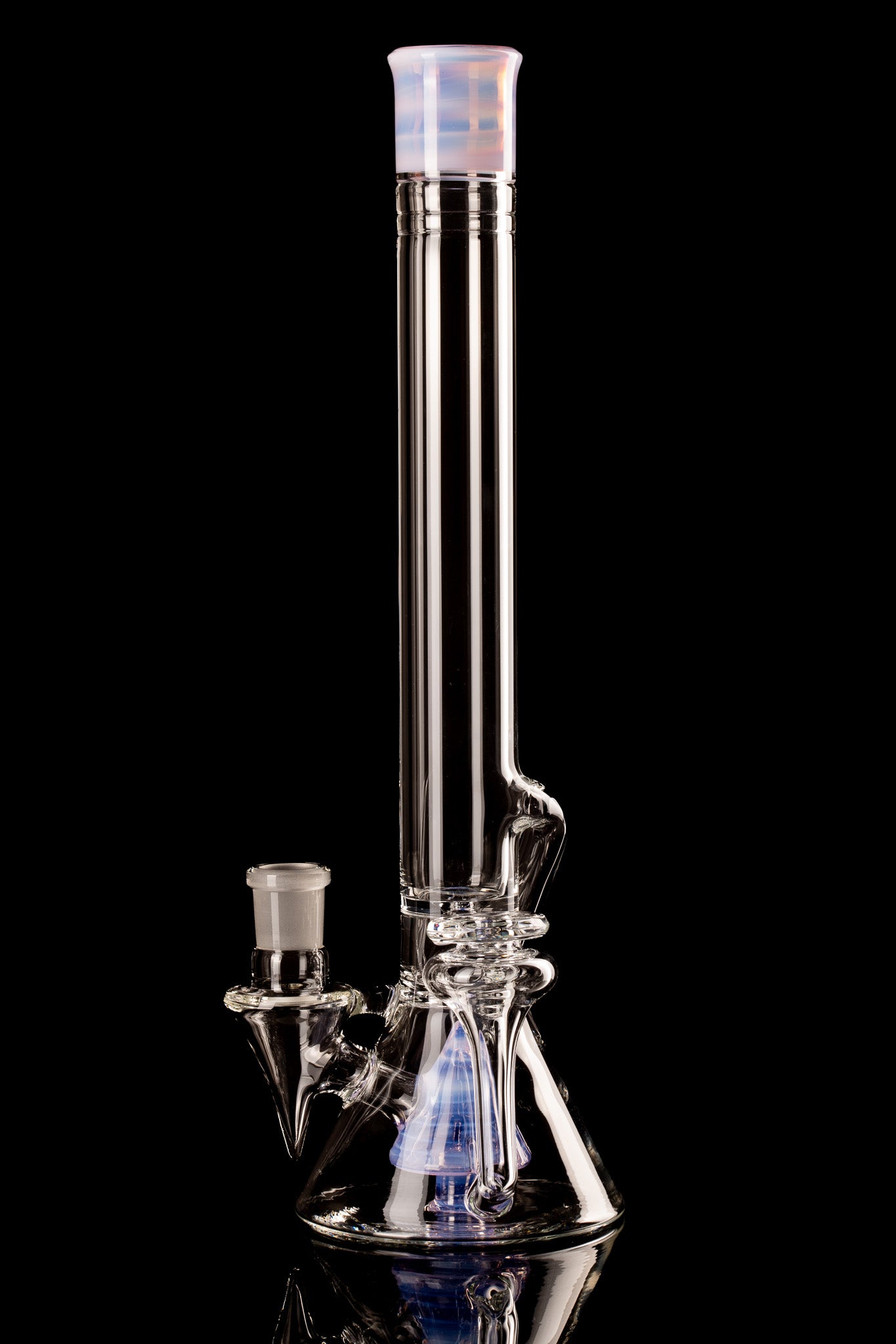 Discobox Glass - 18mm 38mm Fixed Double Recyling Beaker - 3