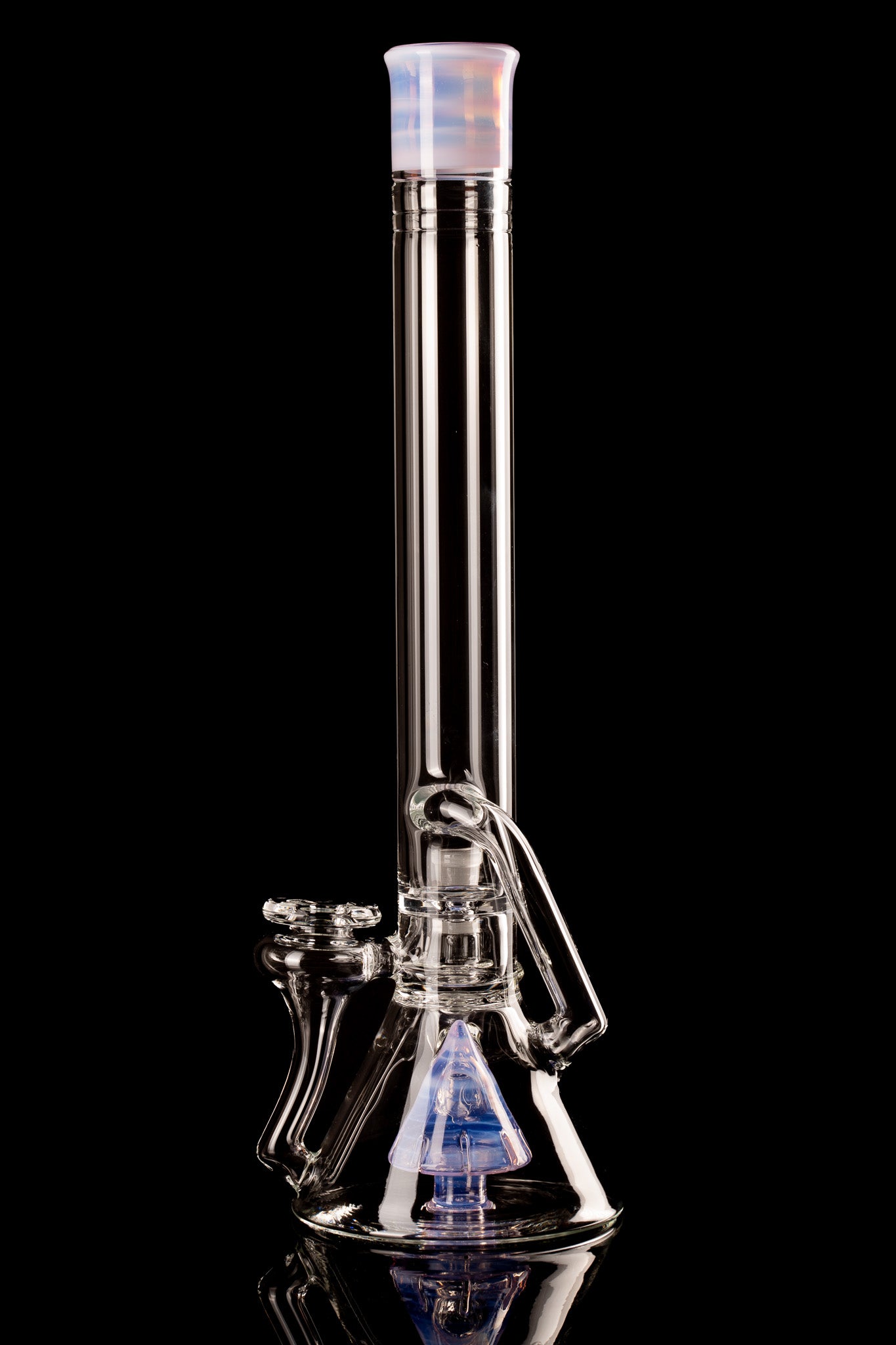 Discobox Glass - 18mm 38mm Fixed Double Recyling Beaker - 3