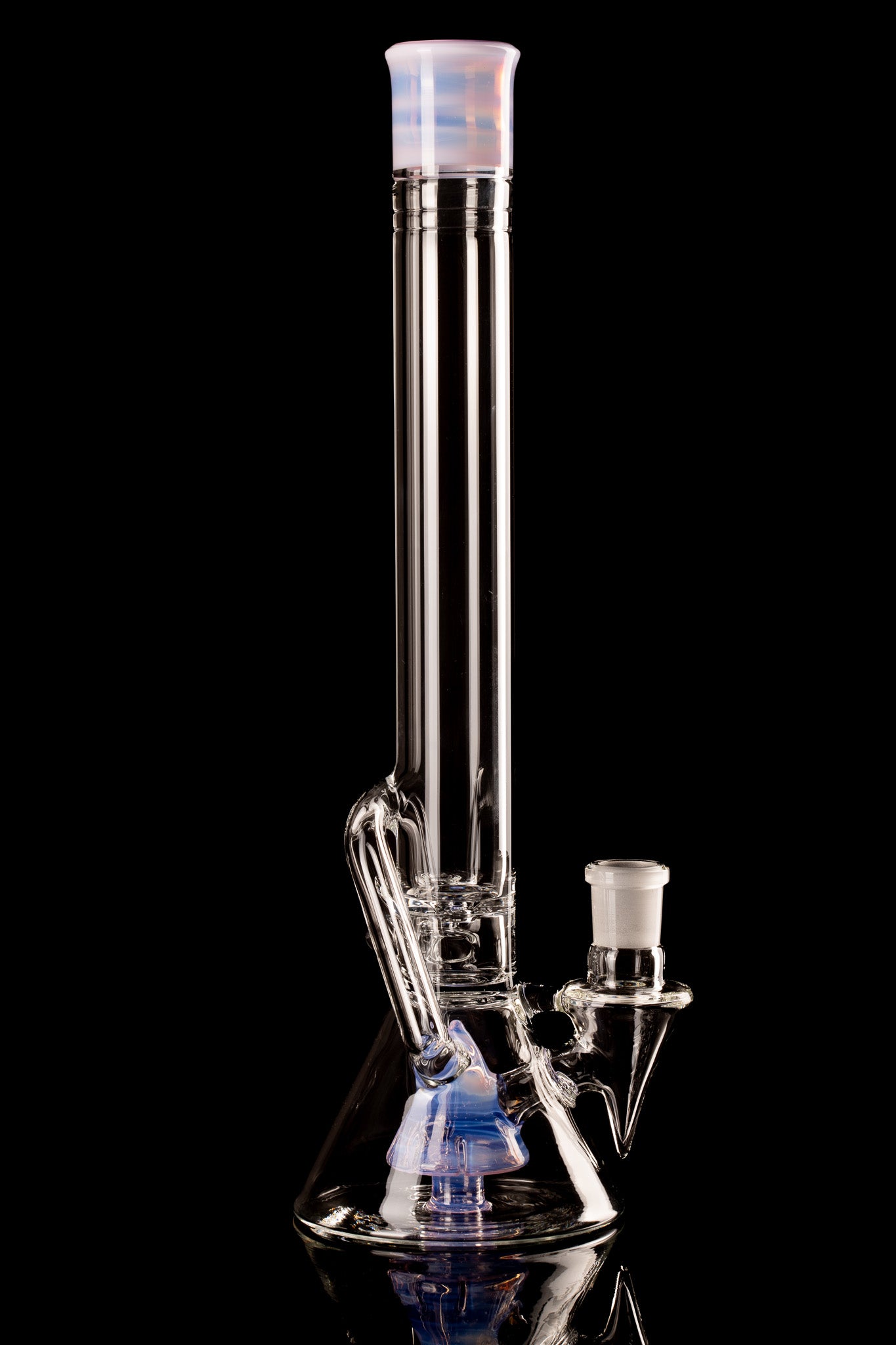 Discobox Glass - 18mm 38mm Fixed Double Recyling Beaker - 3