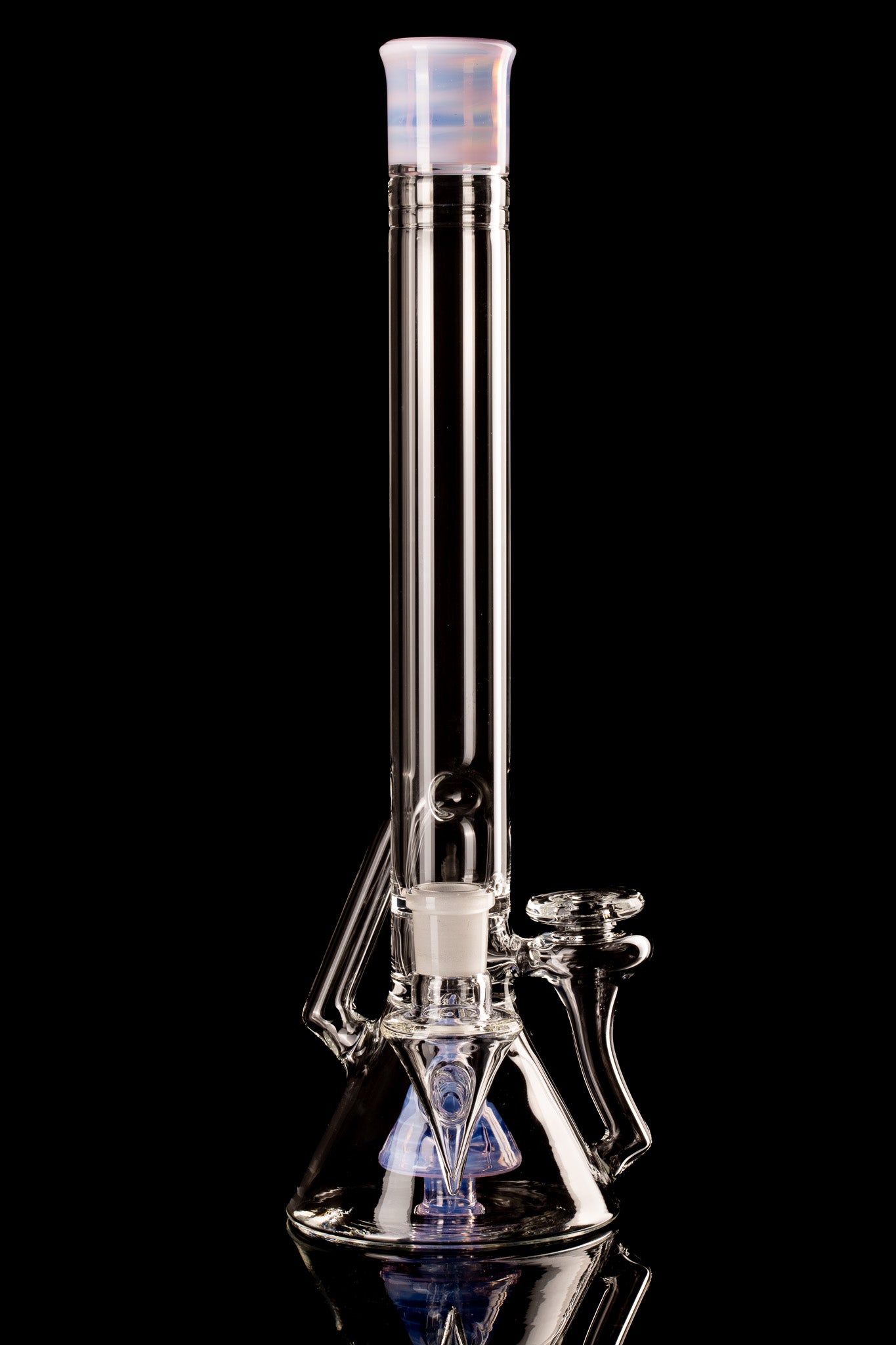 Discobox Glass - 18mm 38mm Fixed Double Recyling Beaker - 3