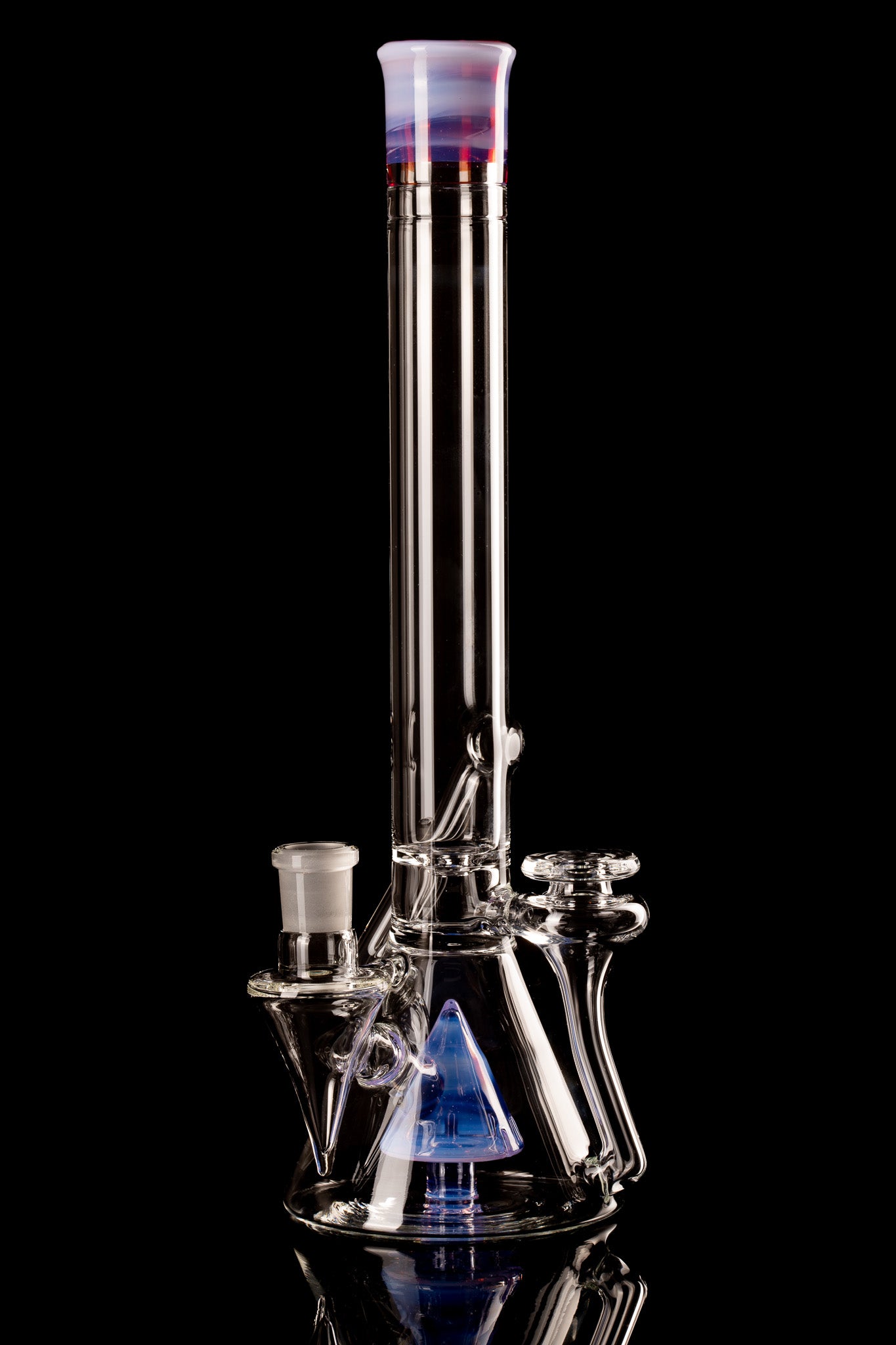 Discobox Glass - 18mm 38mm Fixed Double Recyling Beaker - 4