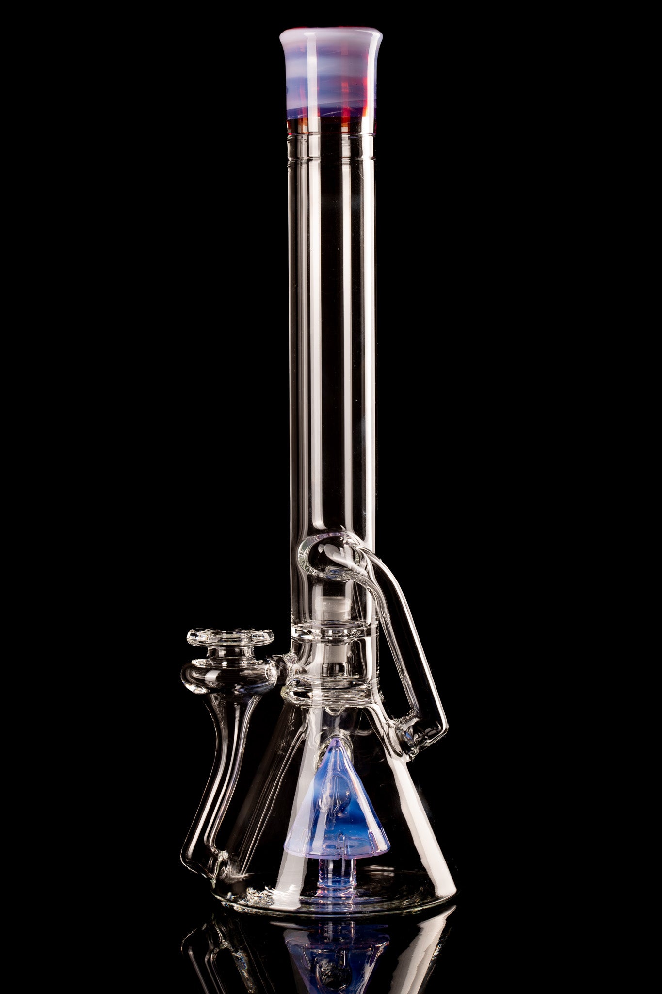 Discobox Glass - 18mm 38mm Fixed Double Recyling Beaker - 4