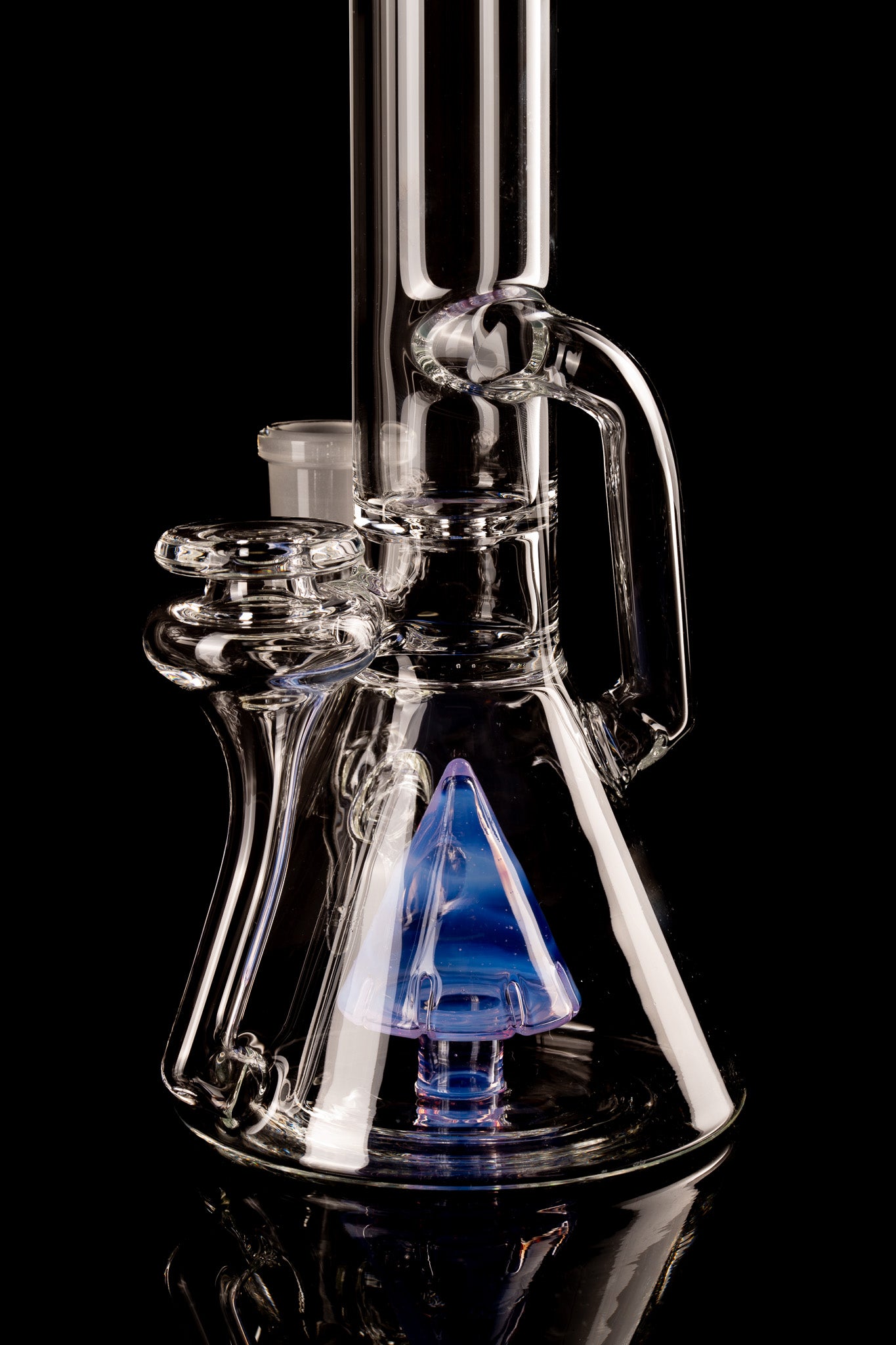 Discobox Glass - 18mm 38mm Fixed Double Recyling Beaker - 4