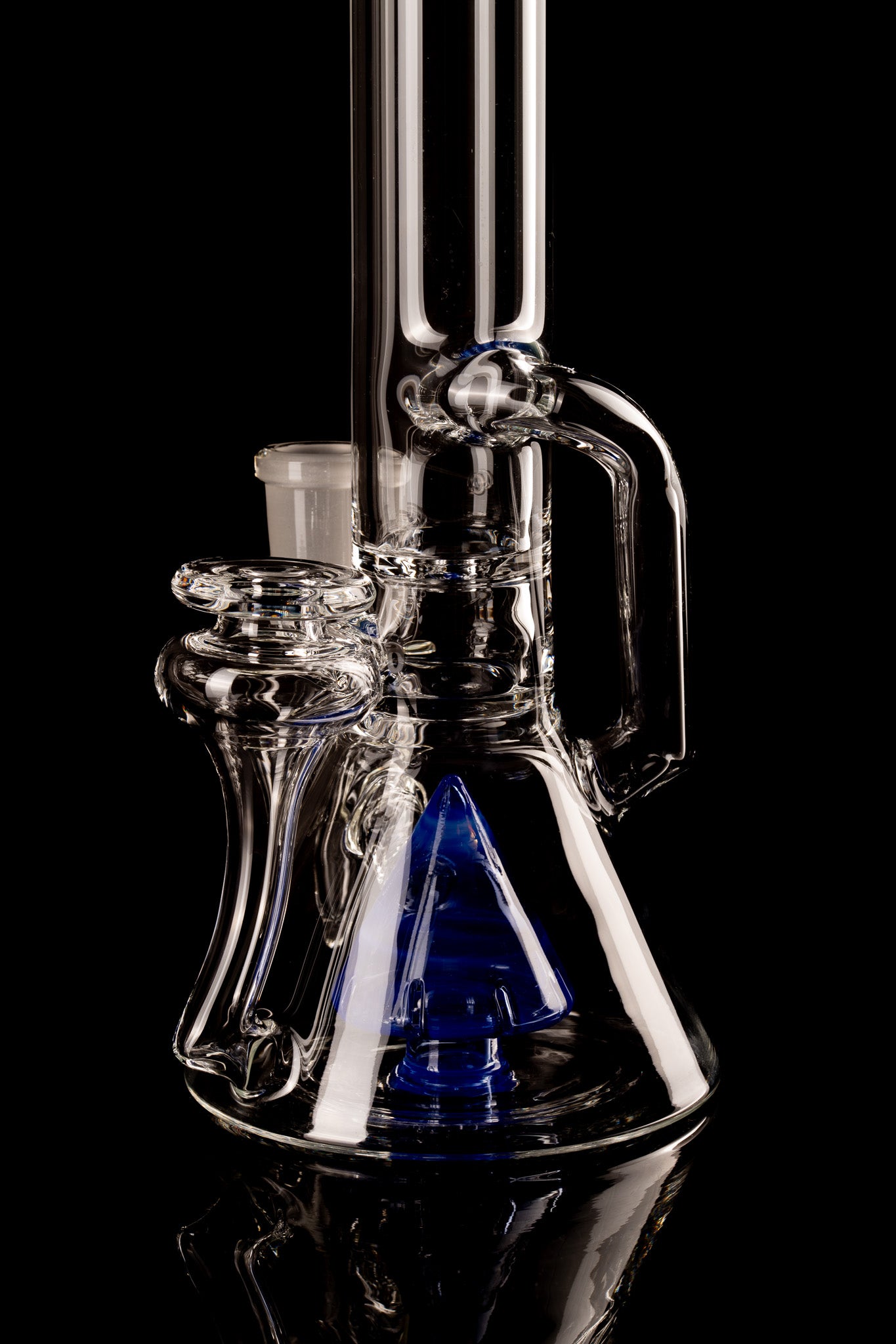 Discobox Glass - 18mm 38mm Fixed Double Recyling Beaker - 5