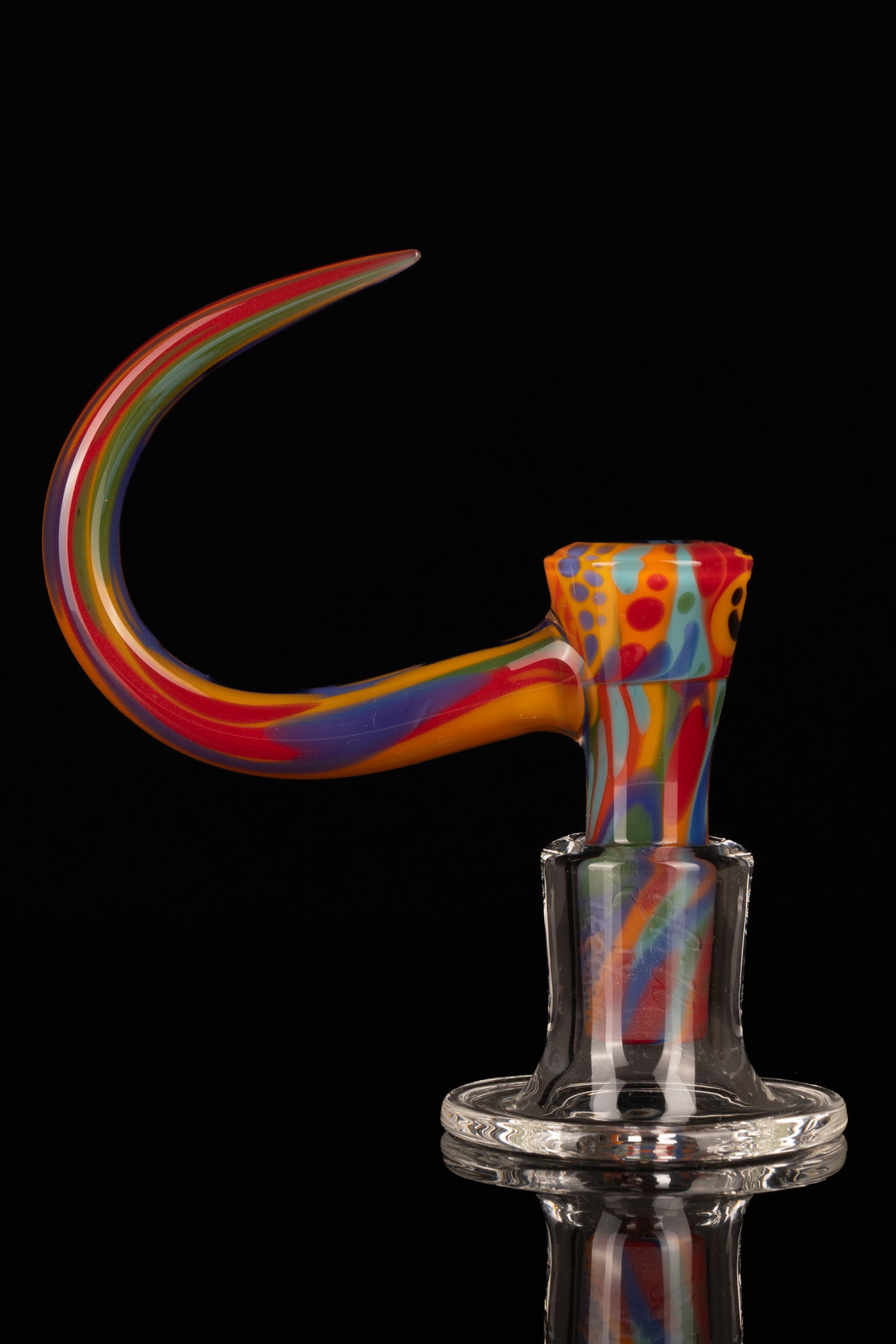 Thill Glassworks X Ty Leeman - 18mm 4 Hole Ty-Dye Slide