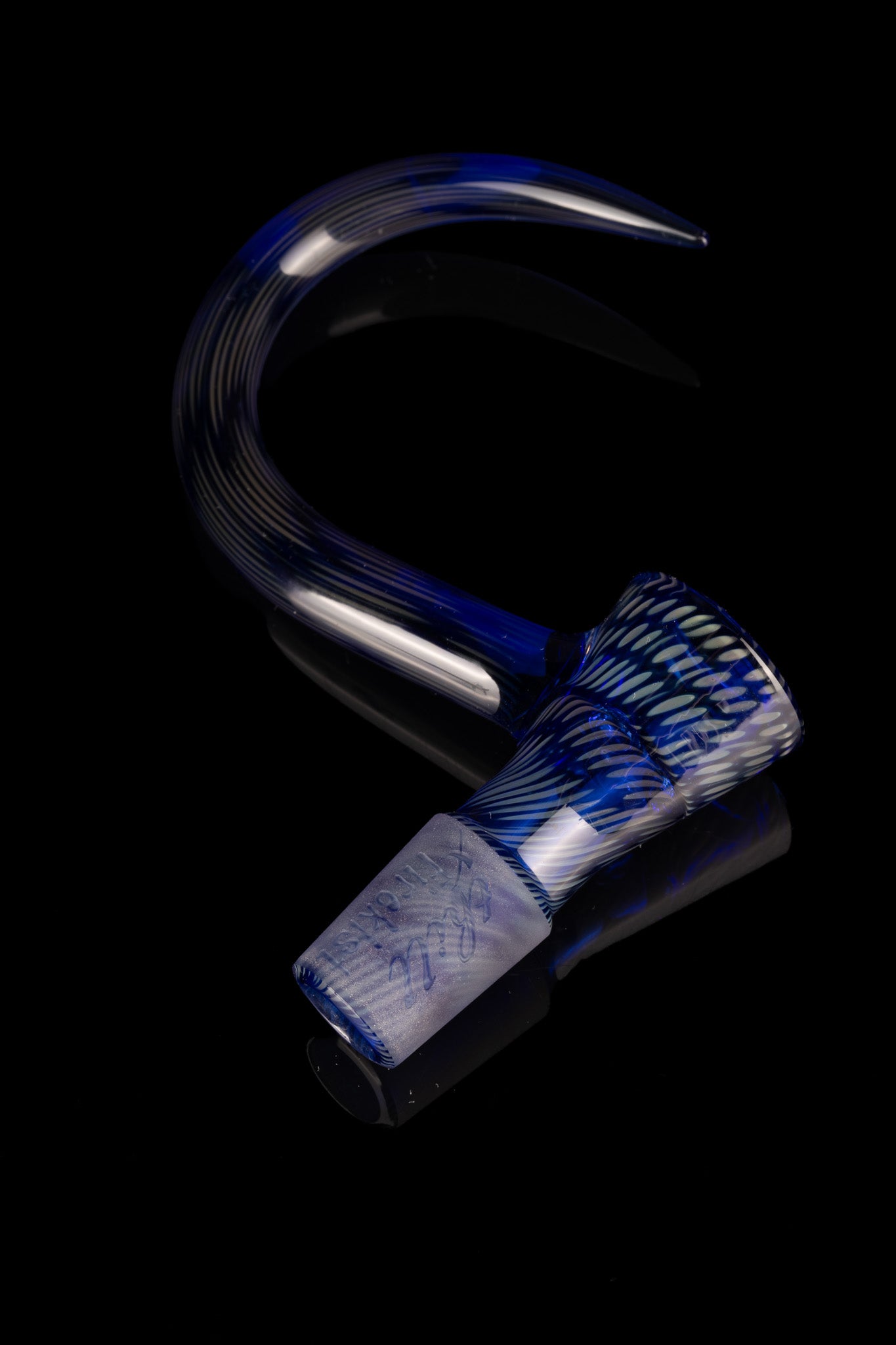Thill Glassworks X Firekist - 18mm 4 Hole Snakeskin Slide - 1