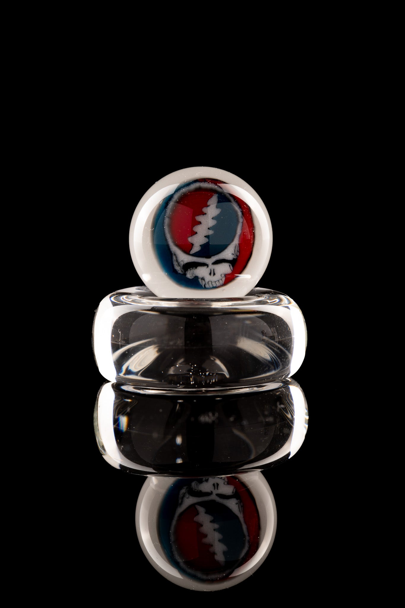 Tombstoned Glass - Grateful Dead Pendant & Marble Set - 2