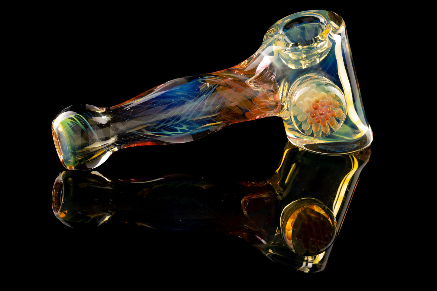 Tombstoned Glass - Fumed Hammer