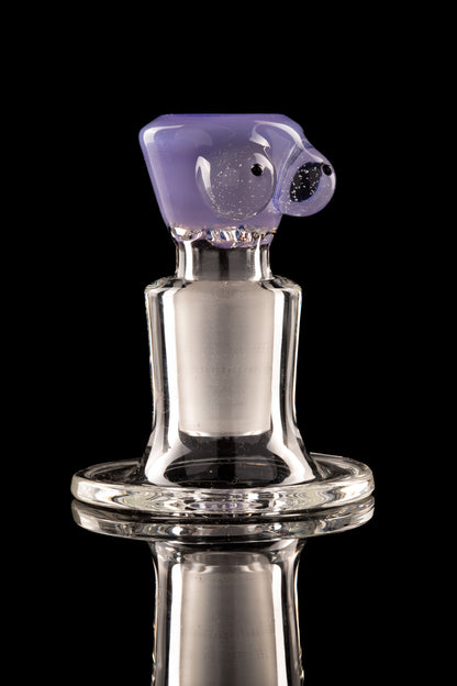 Titz Glass - 18mm 4 Hole Single Colour Titty Slide - 2
