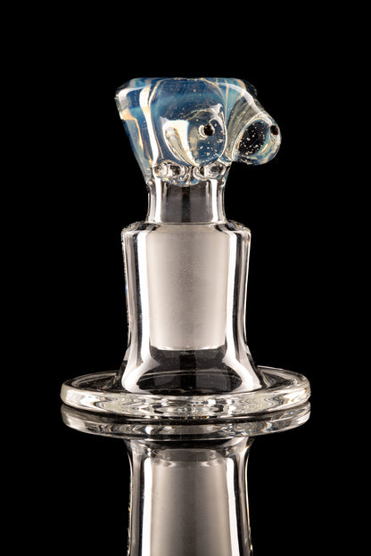 Titz Glass - 18mm 4 Hole Single Colour Titty Slide - 7